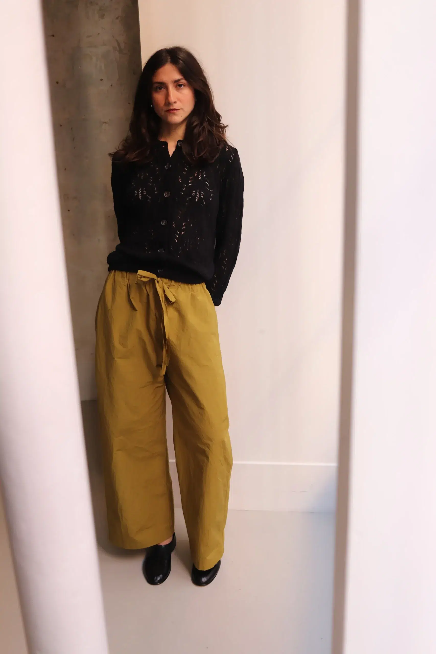 That's Alyki - KAIA KNITWEAR LM2105TU - Nero