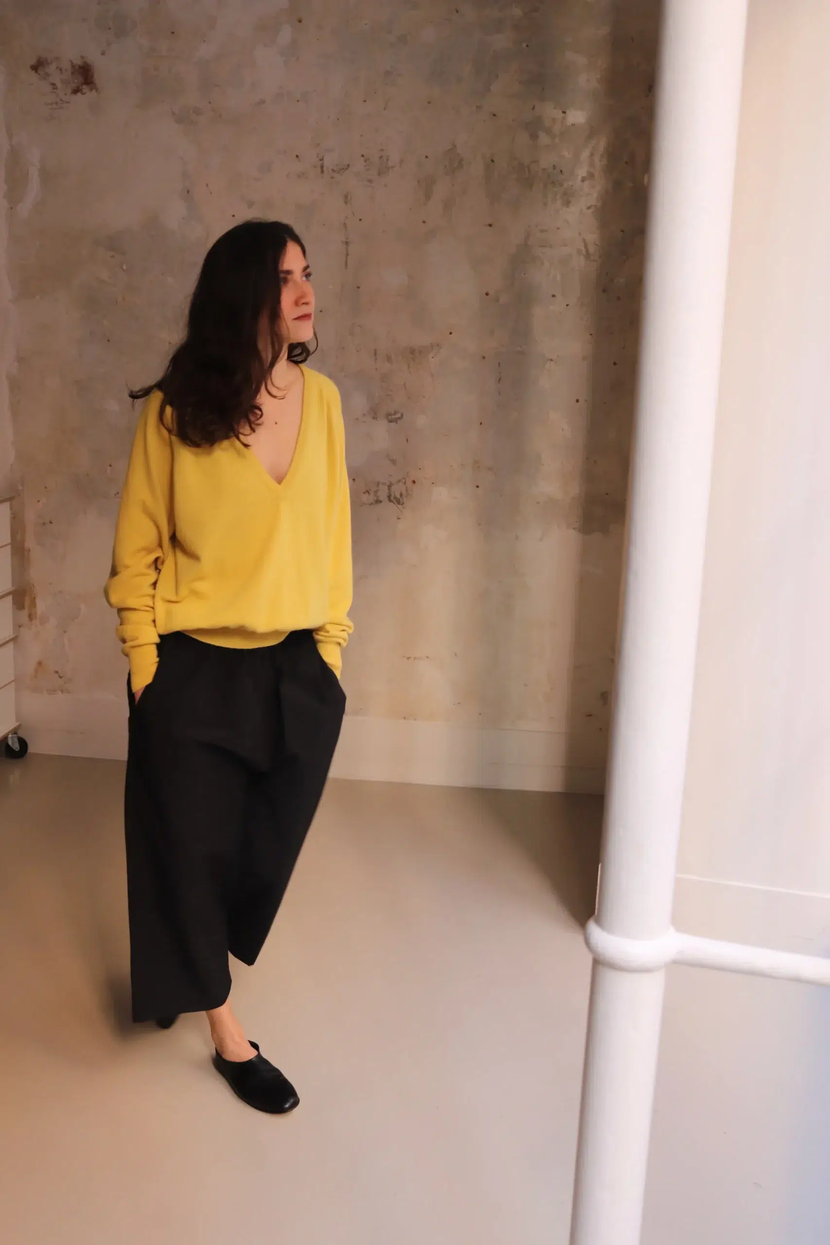 That's Alyki - BRIGHTON KNITWEAR C2146TU - Pollen