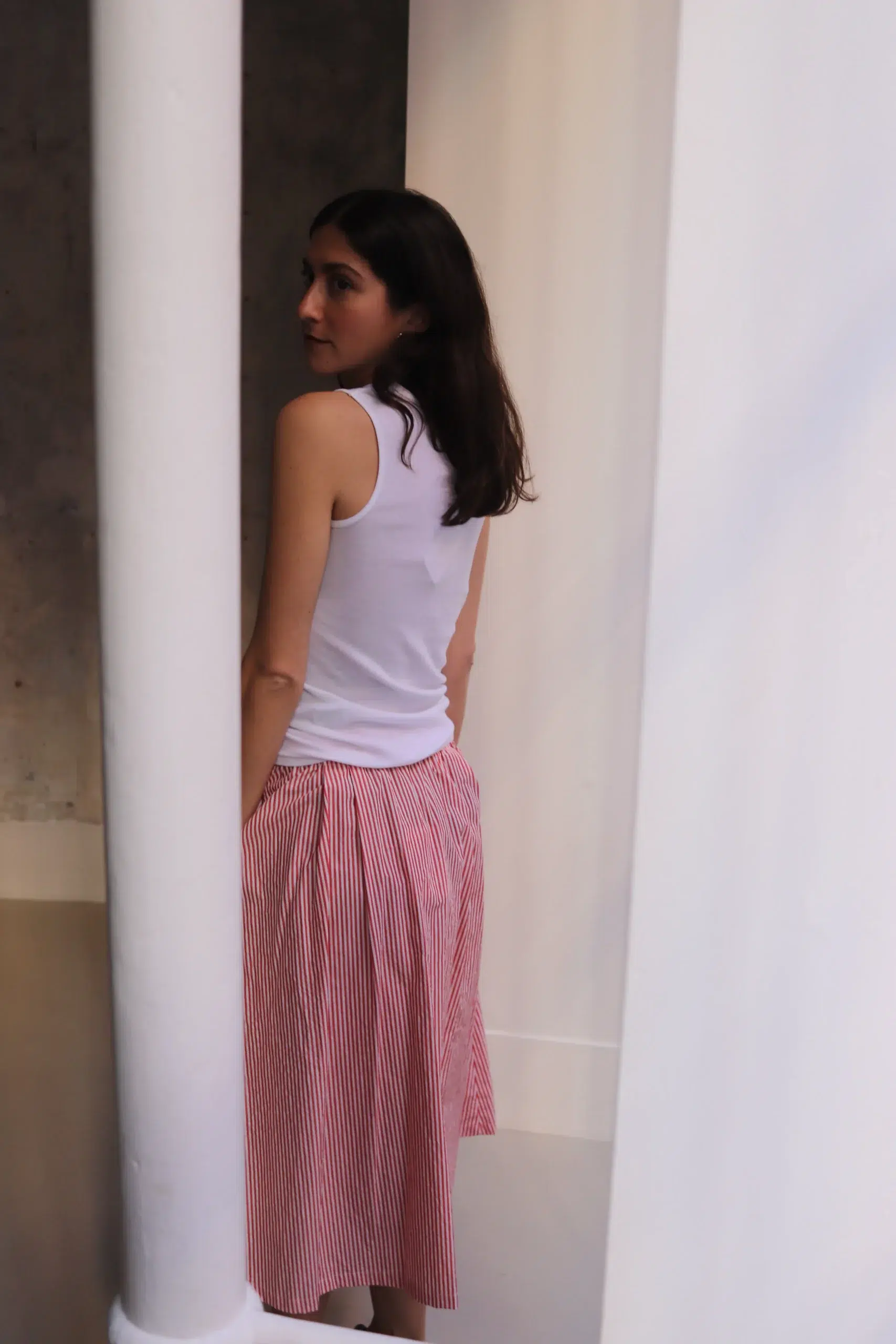 ApuntoB - Skirt P1975/TS958 - Pomegranate