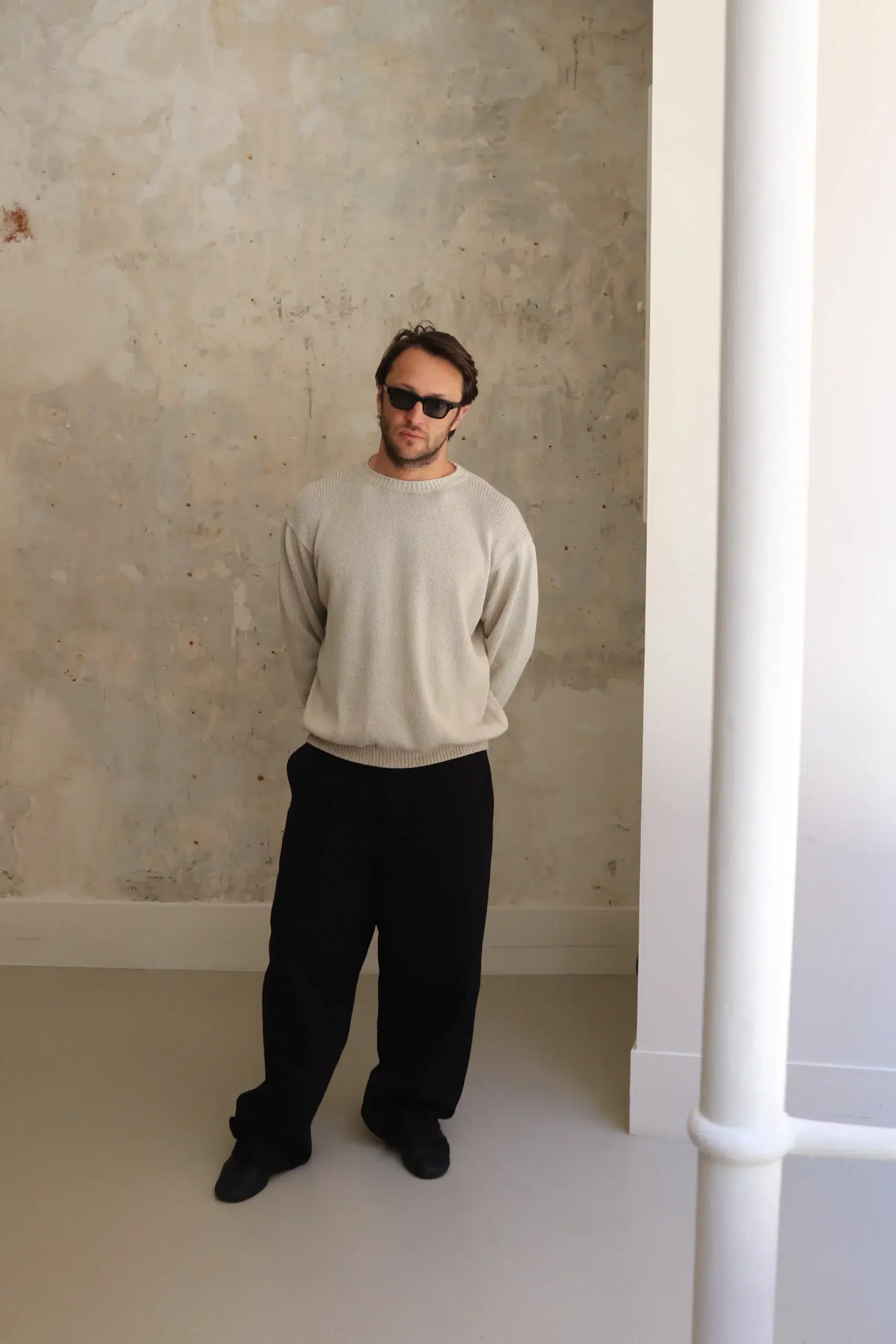 Kaptain Sunshine - MEN KNIT KS26SKN02 - ASH GREY