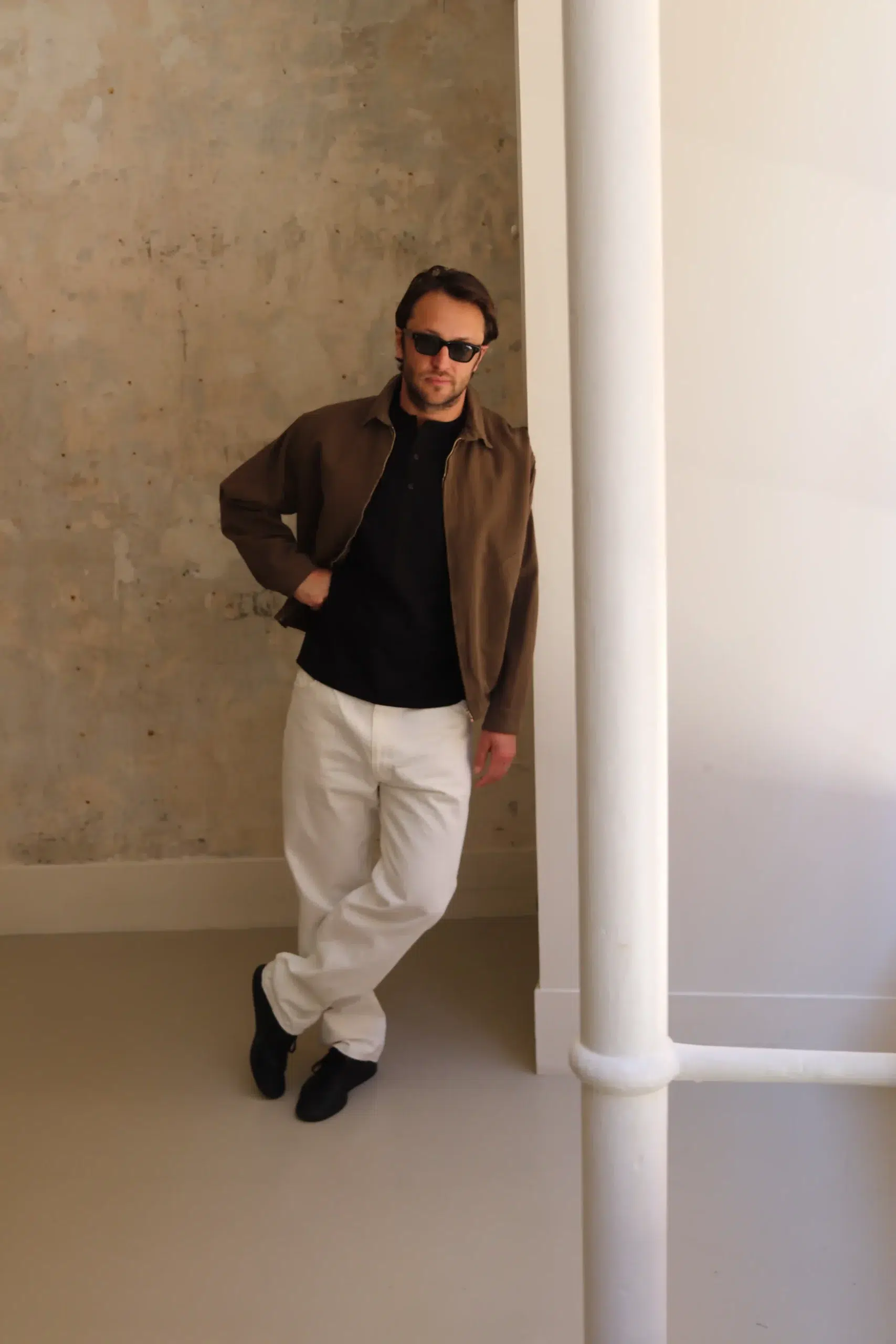 Kaptain Sunshine - MEN BLOUSON KS26SJK25 - CUB BROWN