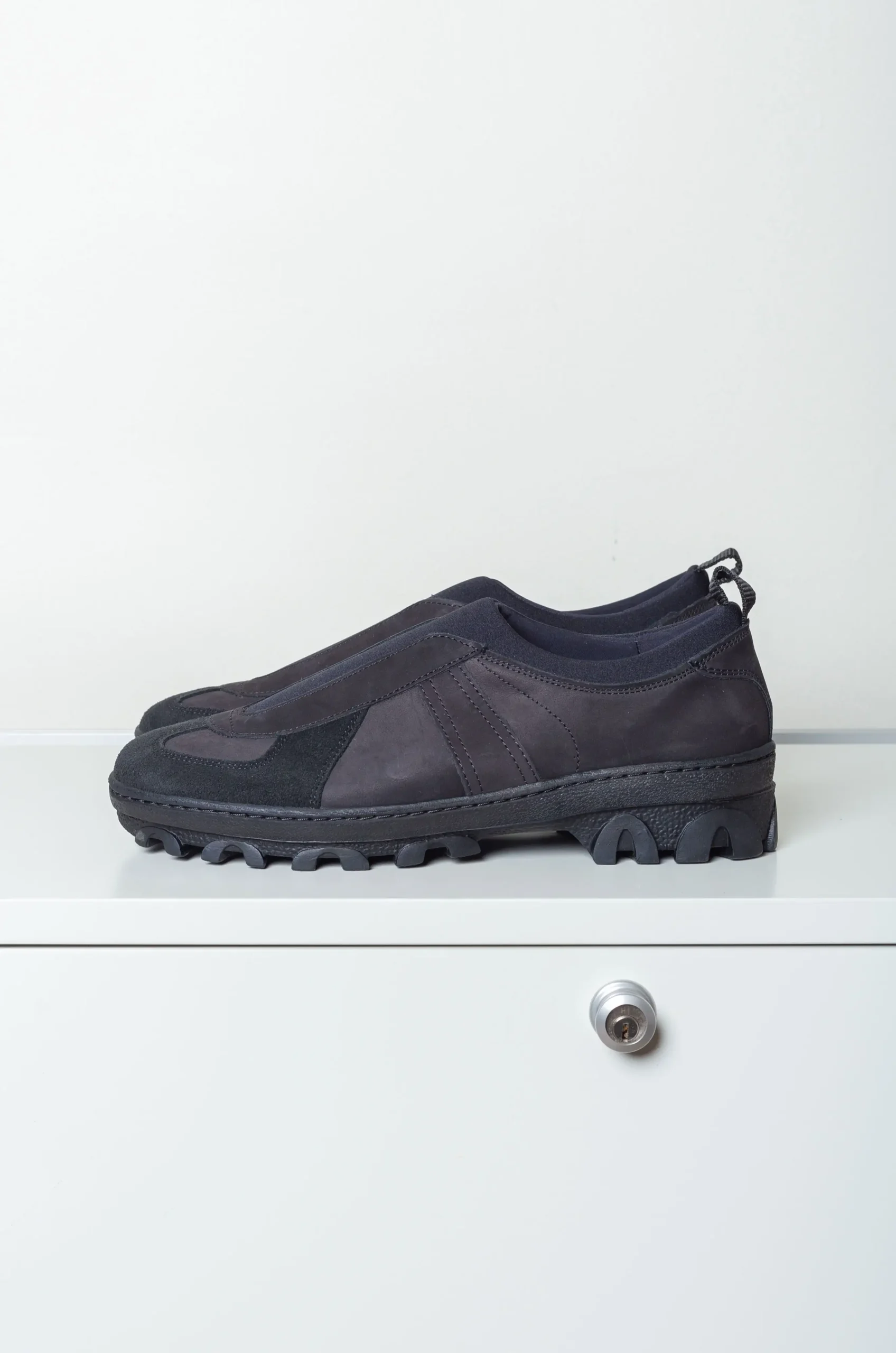 Reproduction Of Found - MEN GERMAN MILITARY BOOTS 1728NS - BLACK