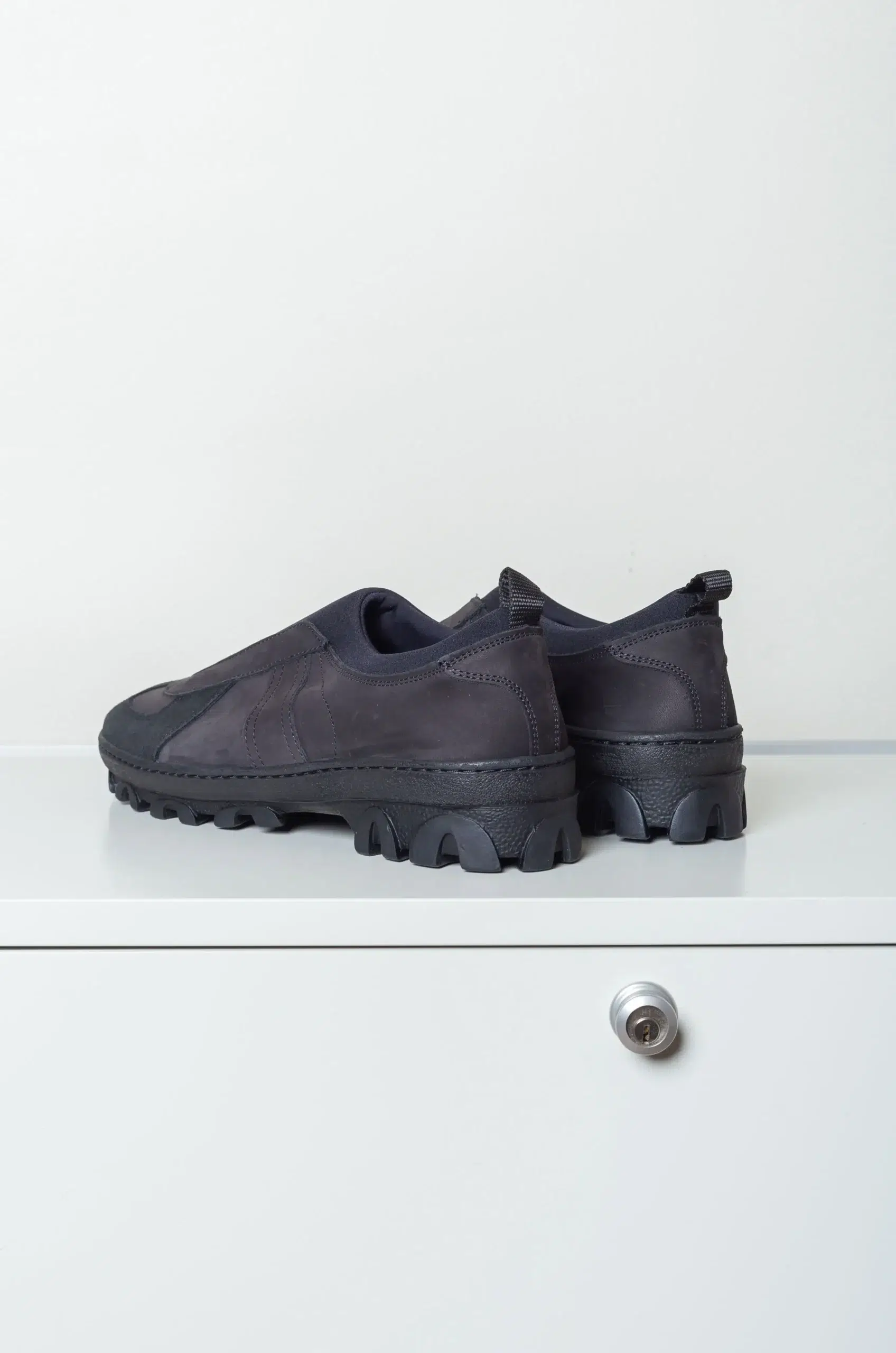 Reproduction Of Found - MEN GERMAN MILITARY BOOTS 1728NS - BLACK