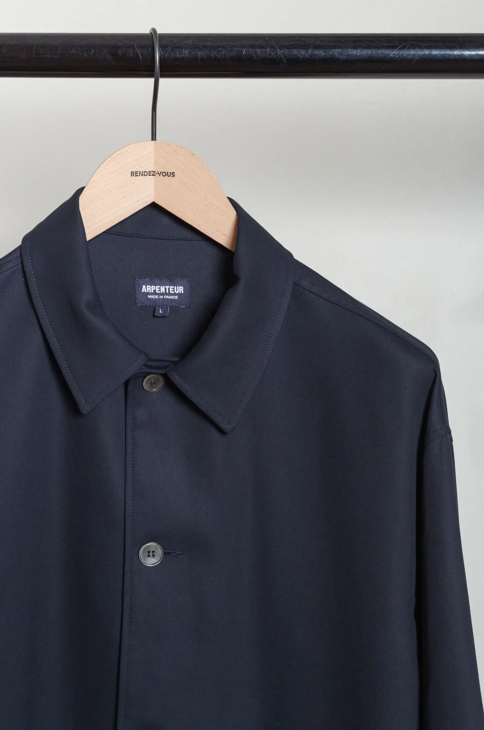 Arpenteur - REPOS J MENS UNLINED JACKET - MIDNIGHT