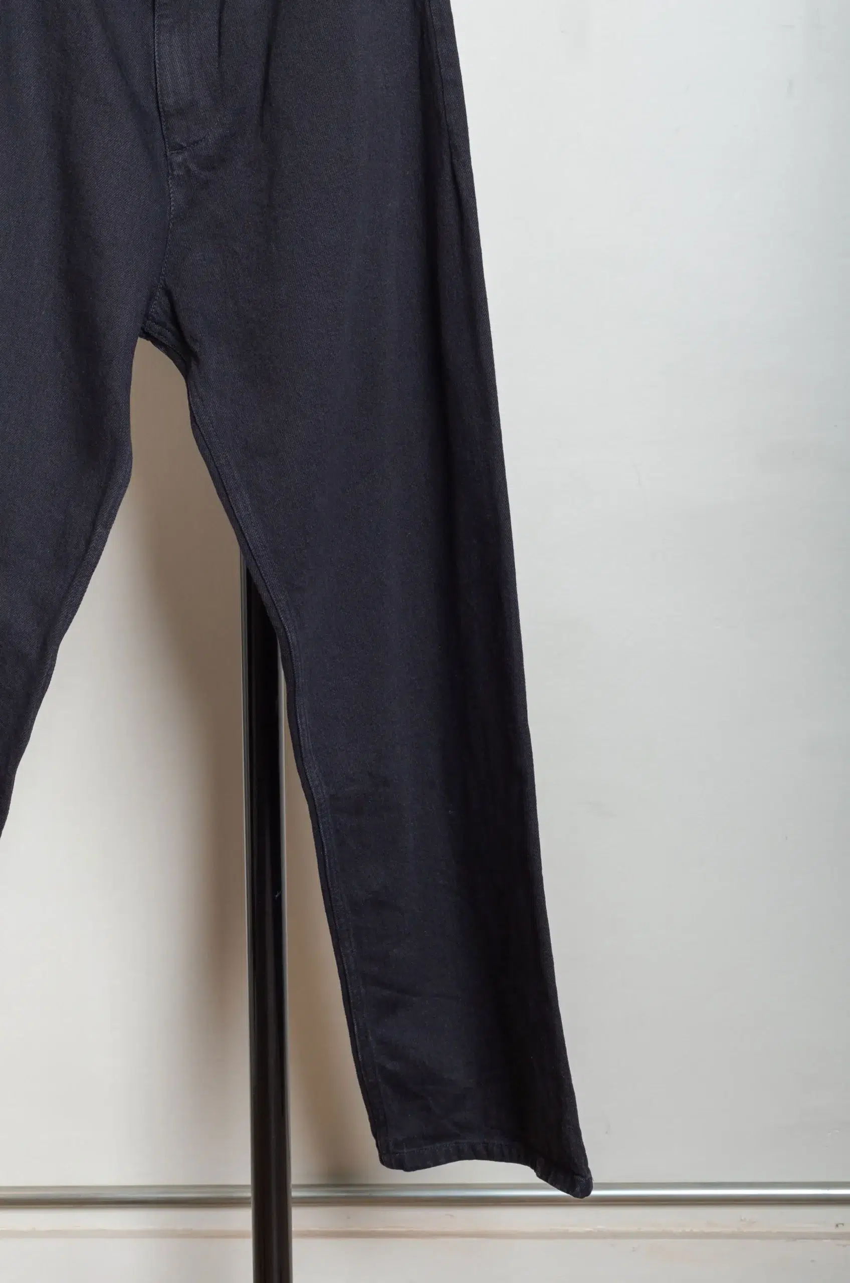 Arpenteur - 4 POCKET (BIG) MENS TROUSERS - WASHED BLACK