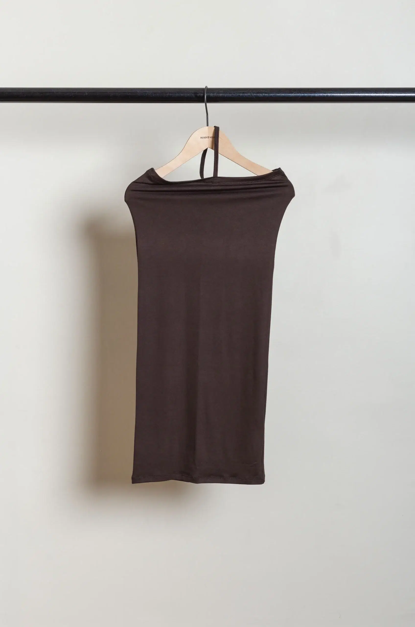 BASERANGE - NIDA ONE STRAP SLIP DRESS - FOVEA