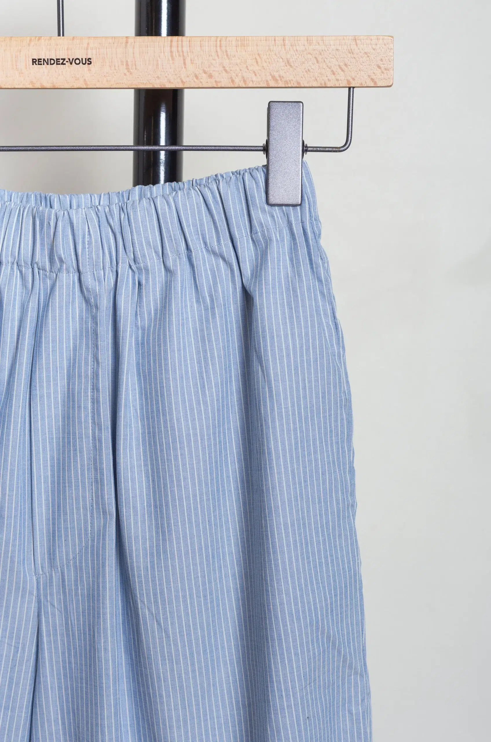 BASERANGE - CLAUDE PANTS - BLUE STRIPE