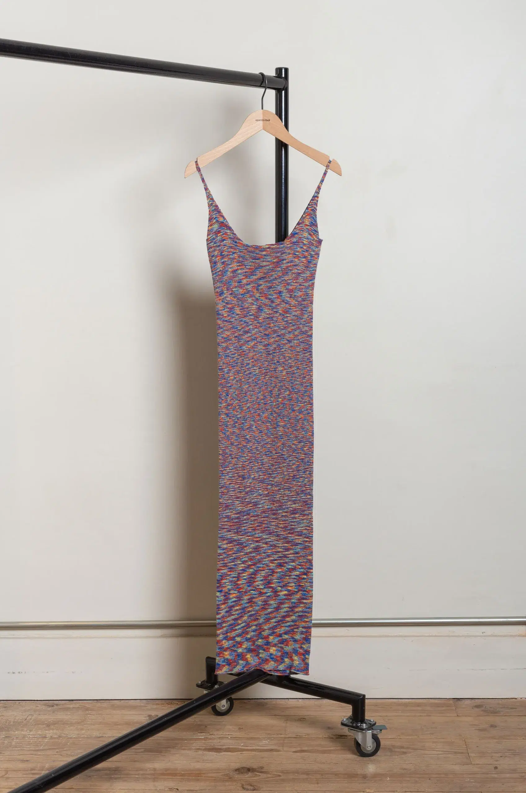 BASERANGE - FLUTE DRESS - MULTICOLORED