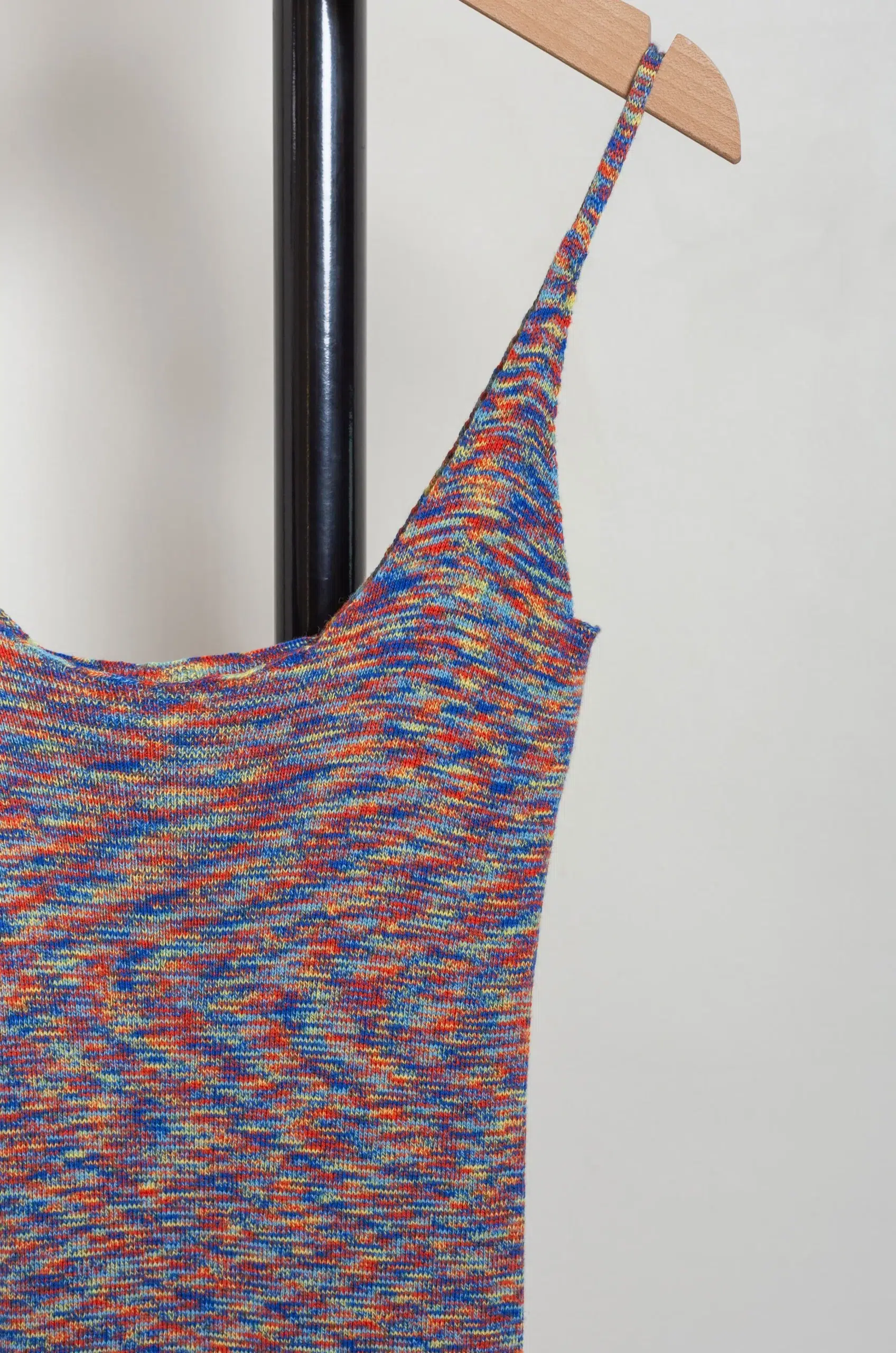 BASERANGE - FLUTE DRESS - MULTICOLORED