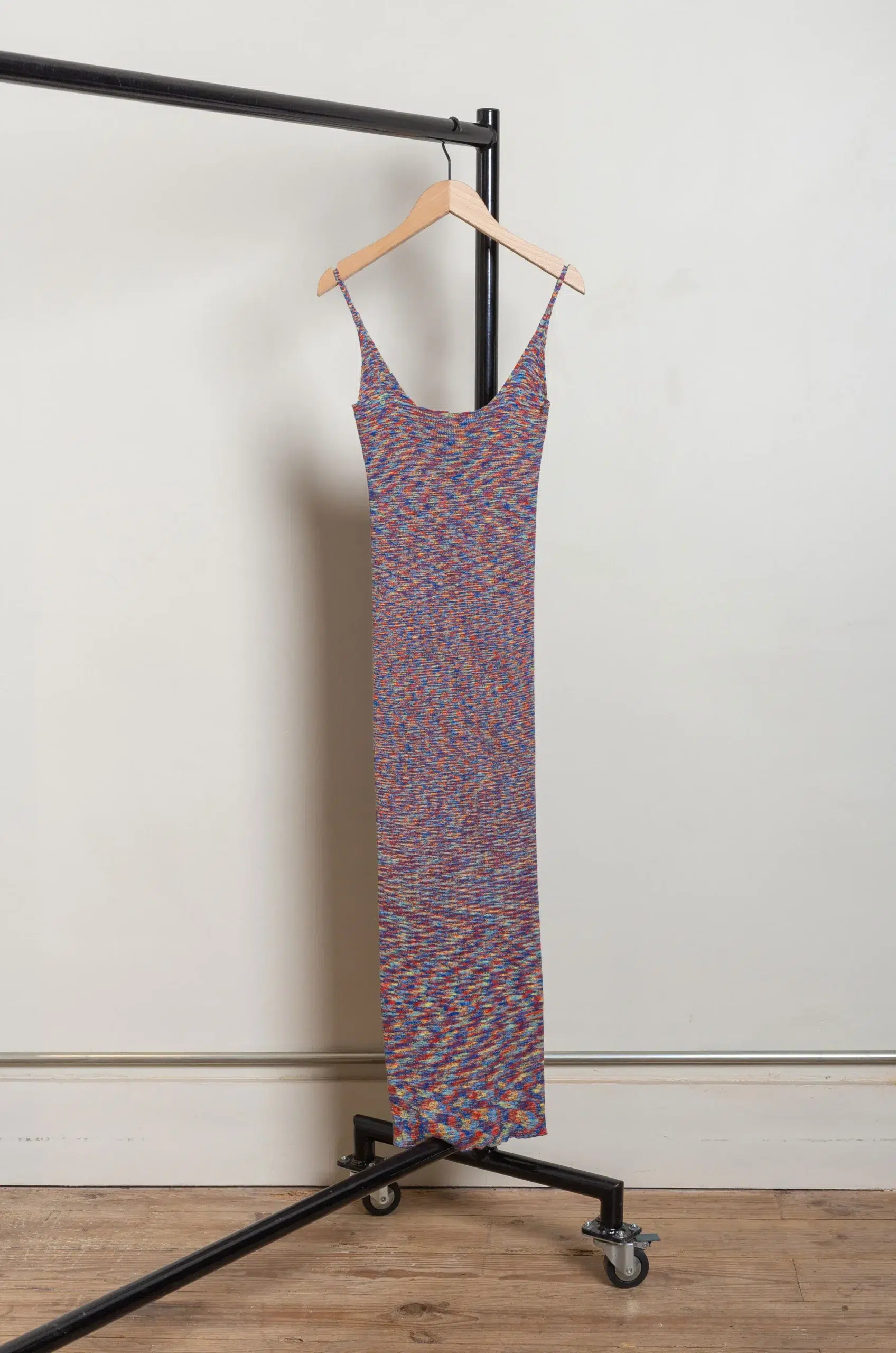 BASERANGE - FLUTE DRESS - MULTICOLORED