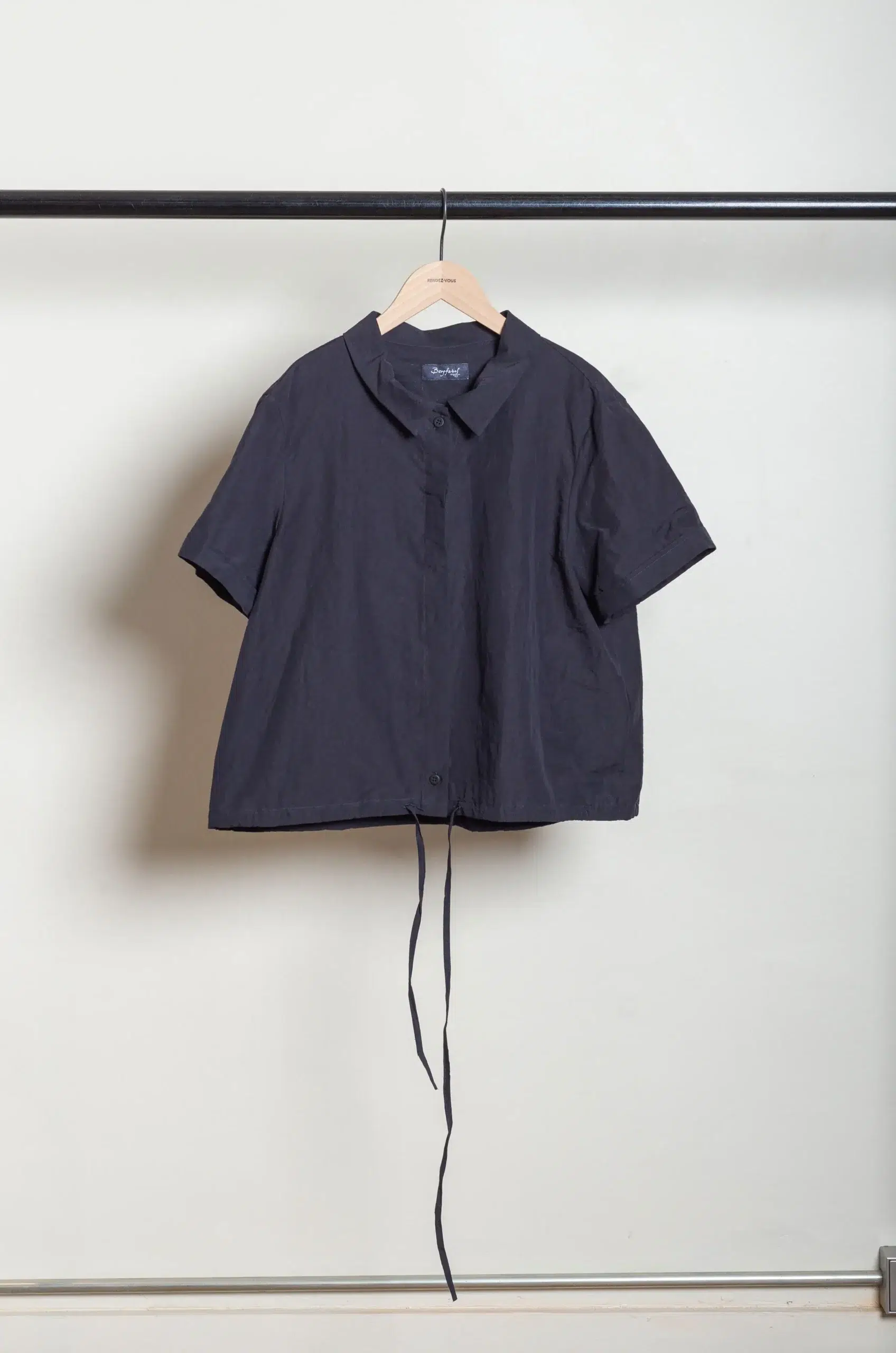 Bergfabel - ALMA SHIRT BFWSH272/K162 - BLACK