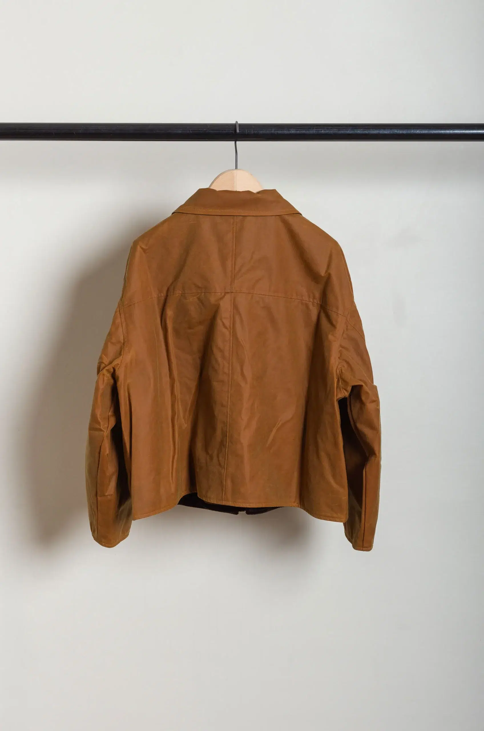 CAWLEY - BRITISH WAXED OILSKIN FLYING JACKET - GOLD