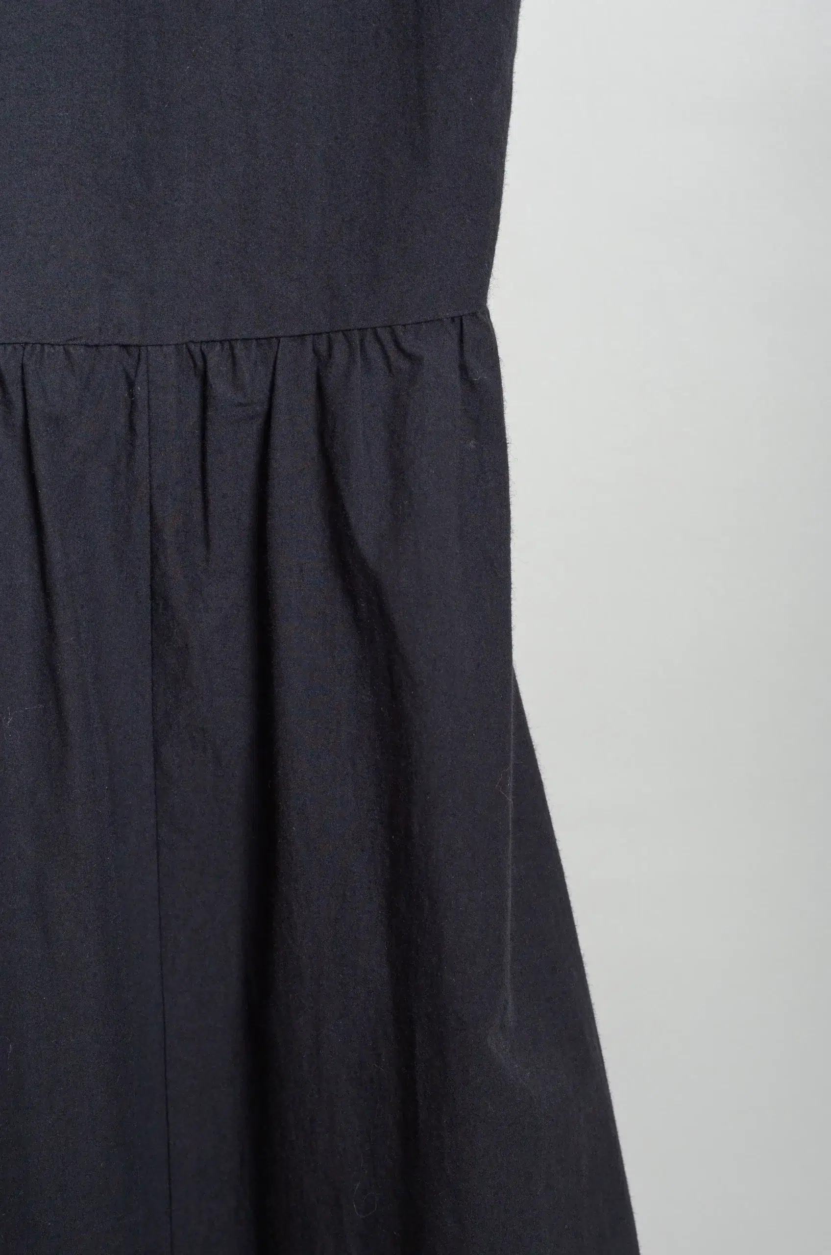 CAWLEY - JAPANESE COTTON SOFIA DRESS - BLACK