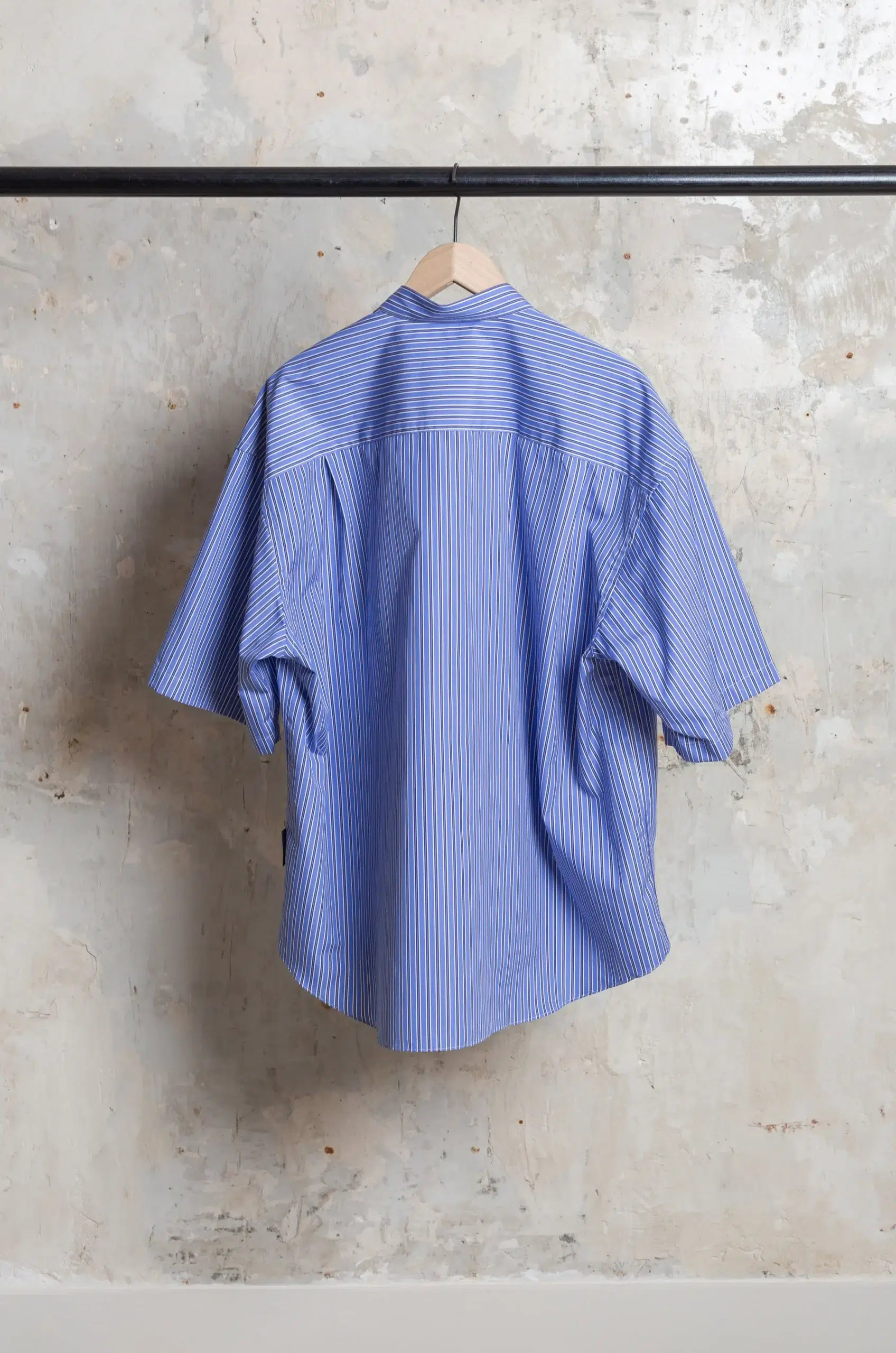 Comme Des Garçons Homme - MEN'S SHIRT HQ-B020-051 - WHT/SAXE/NAVY