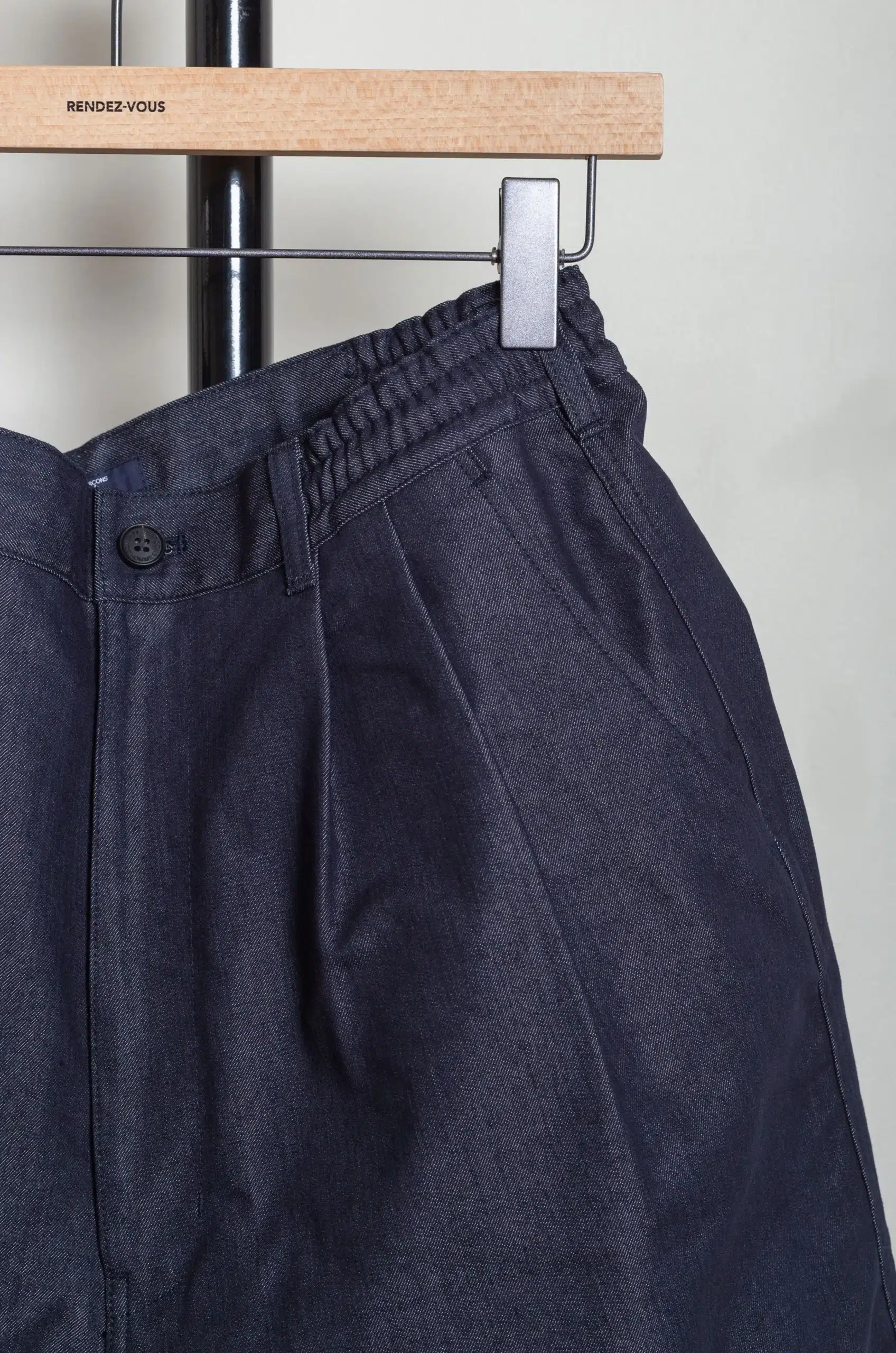 Comme Des Garçons Homme - MEN'S PANTS HQ-P008-051 - NAVY WHITE