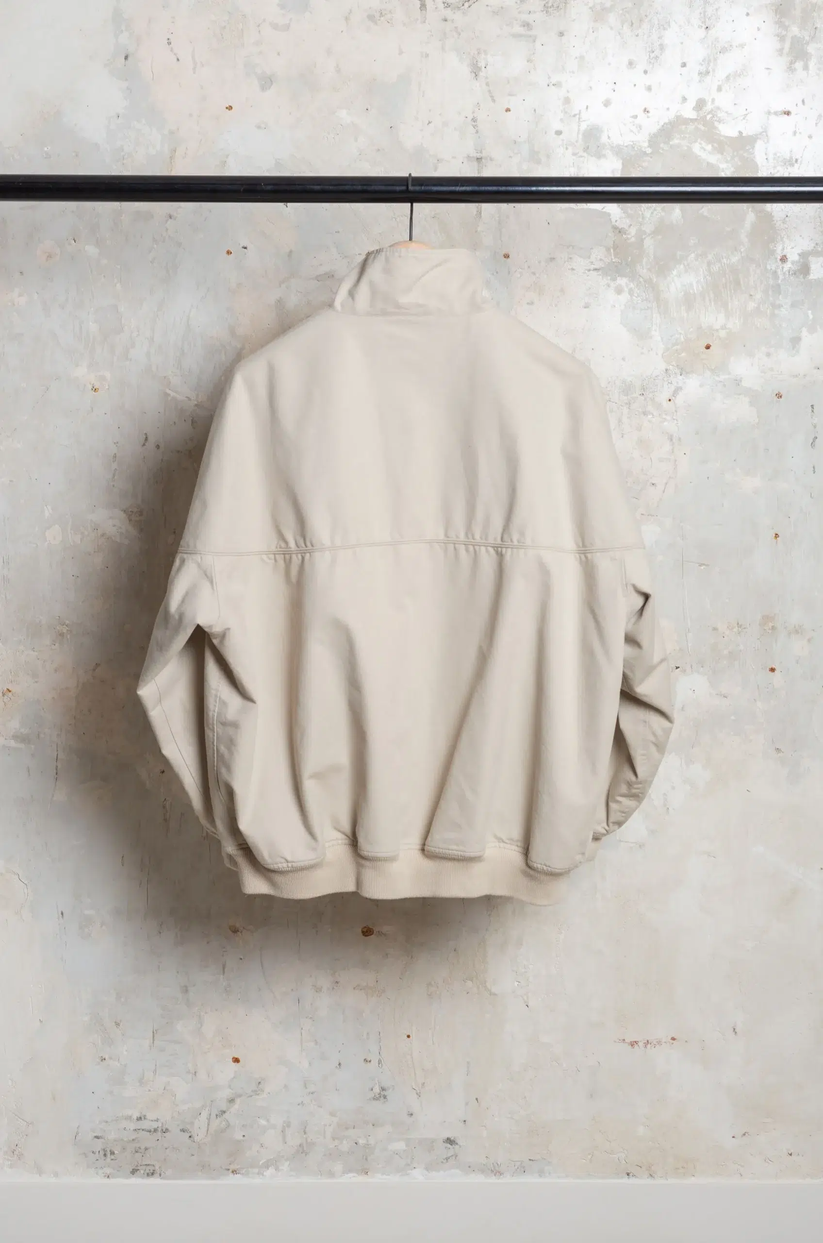 Comoli - Post-Work Twill Cap Shoulder Blouson D01-01031 - IVORY