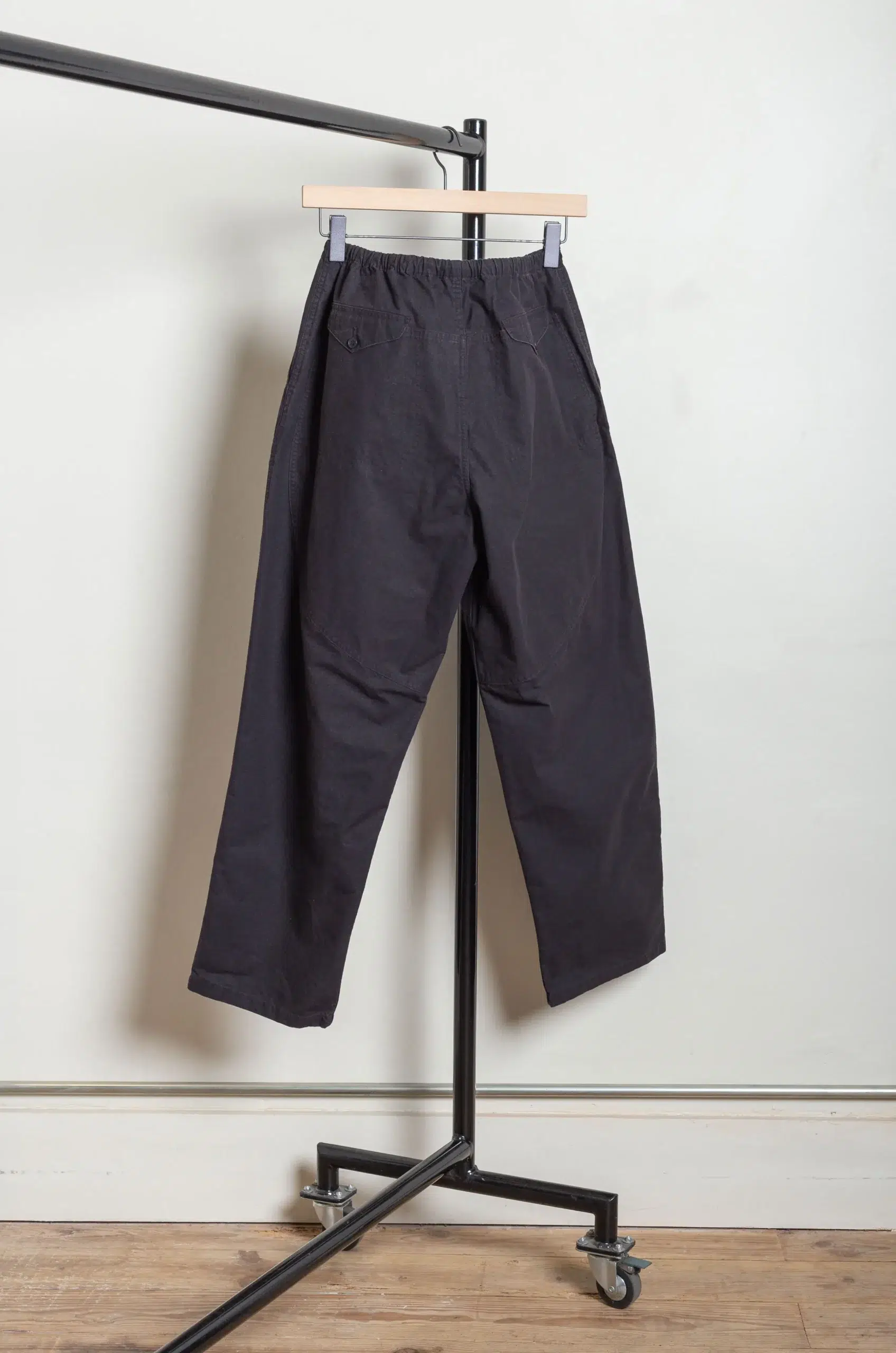 Comoli - Cotton Ripstop Hunting Pants D01-03020 - BLACK