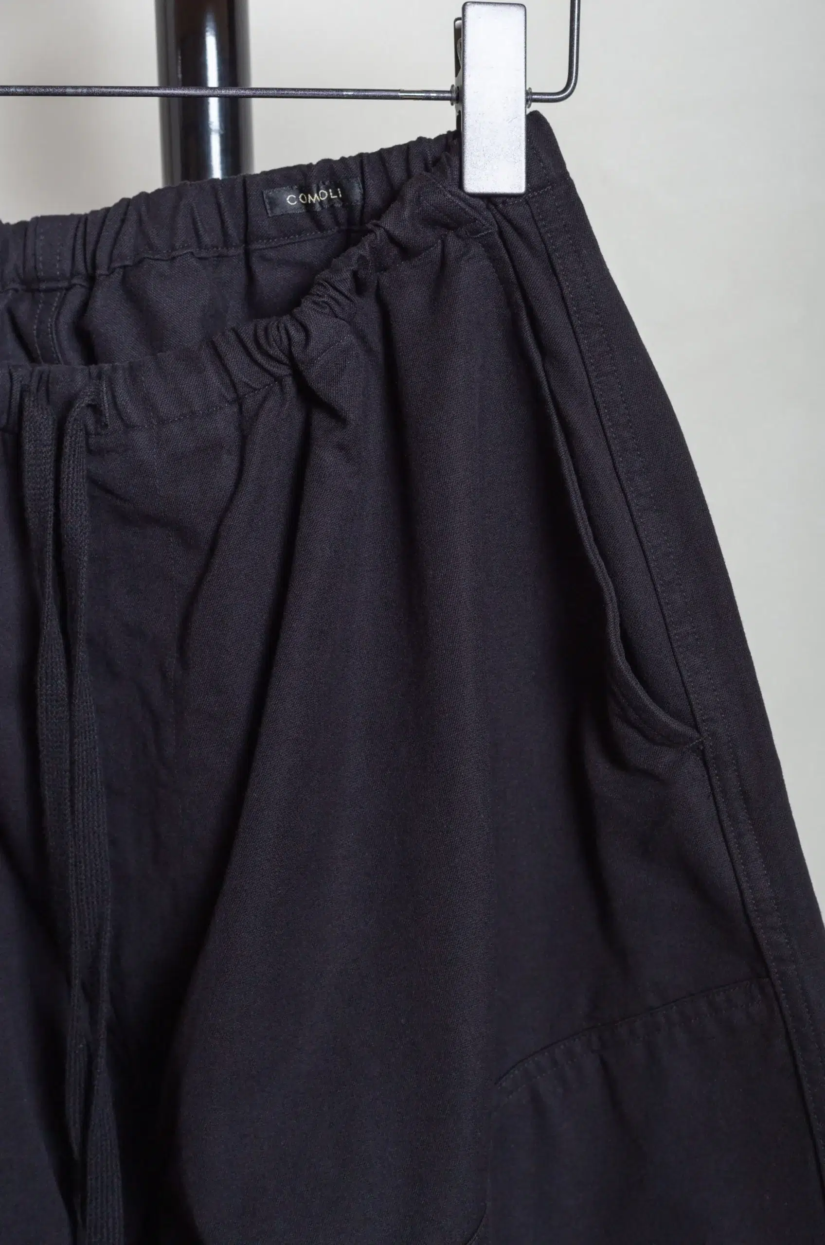 Comoli - Post-Work Twill Hunting Pants D01-03018 - BLACK