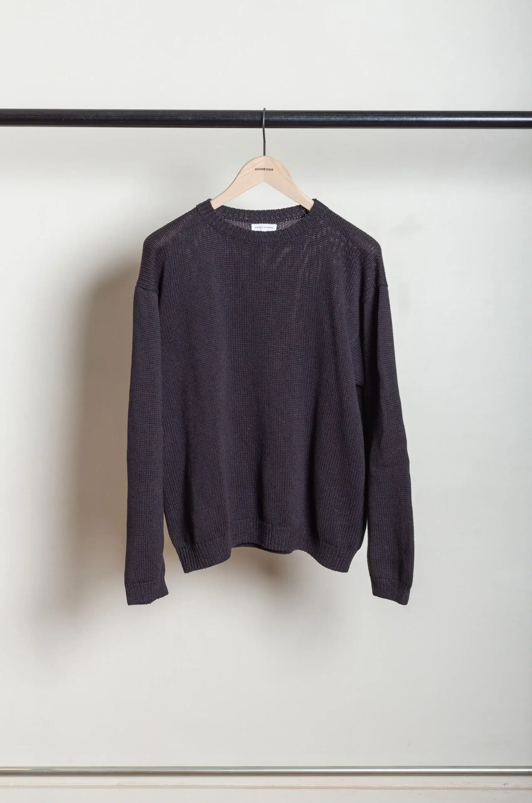 Kaptain Sunshine - MEN KNIT KS26SKN02 - INK BLACK