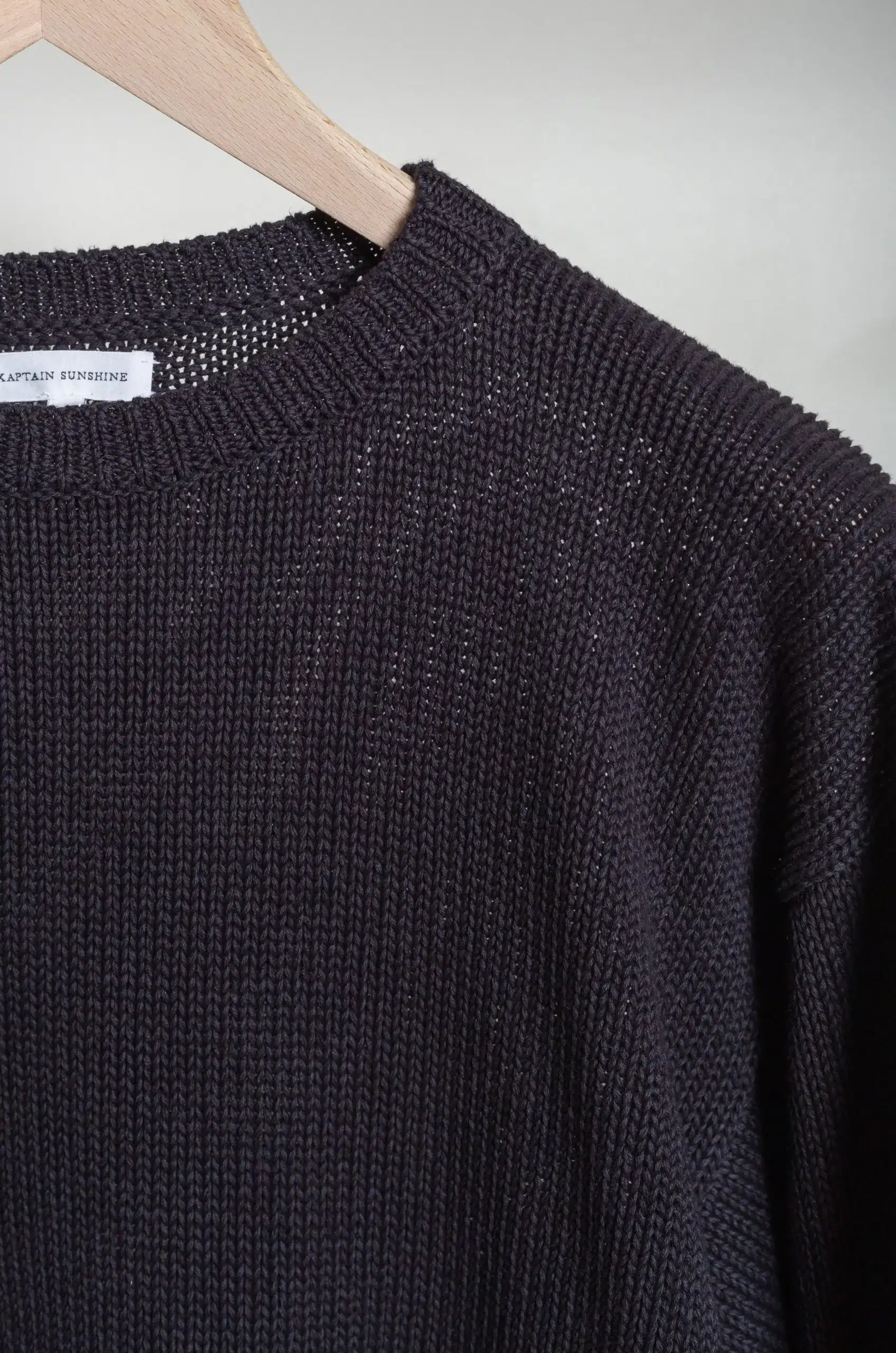 Kaptain Sunshine - MEN KNIT KS26SKN02 - INK BLACK