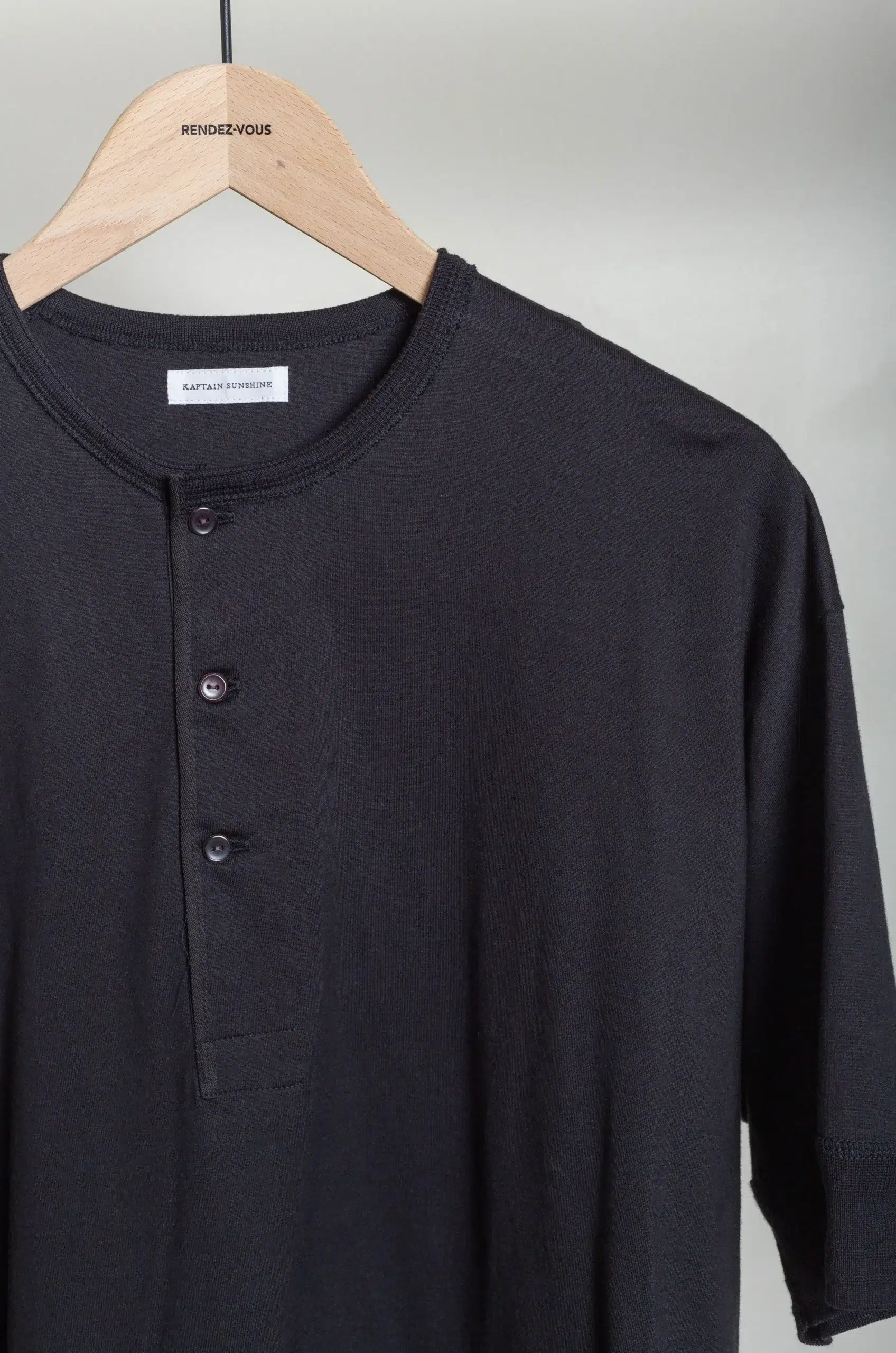 Kaptain Sunshine - MEN T-SHIRT KSBSCS11 - BLACK