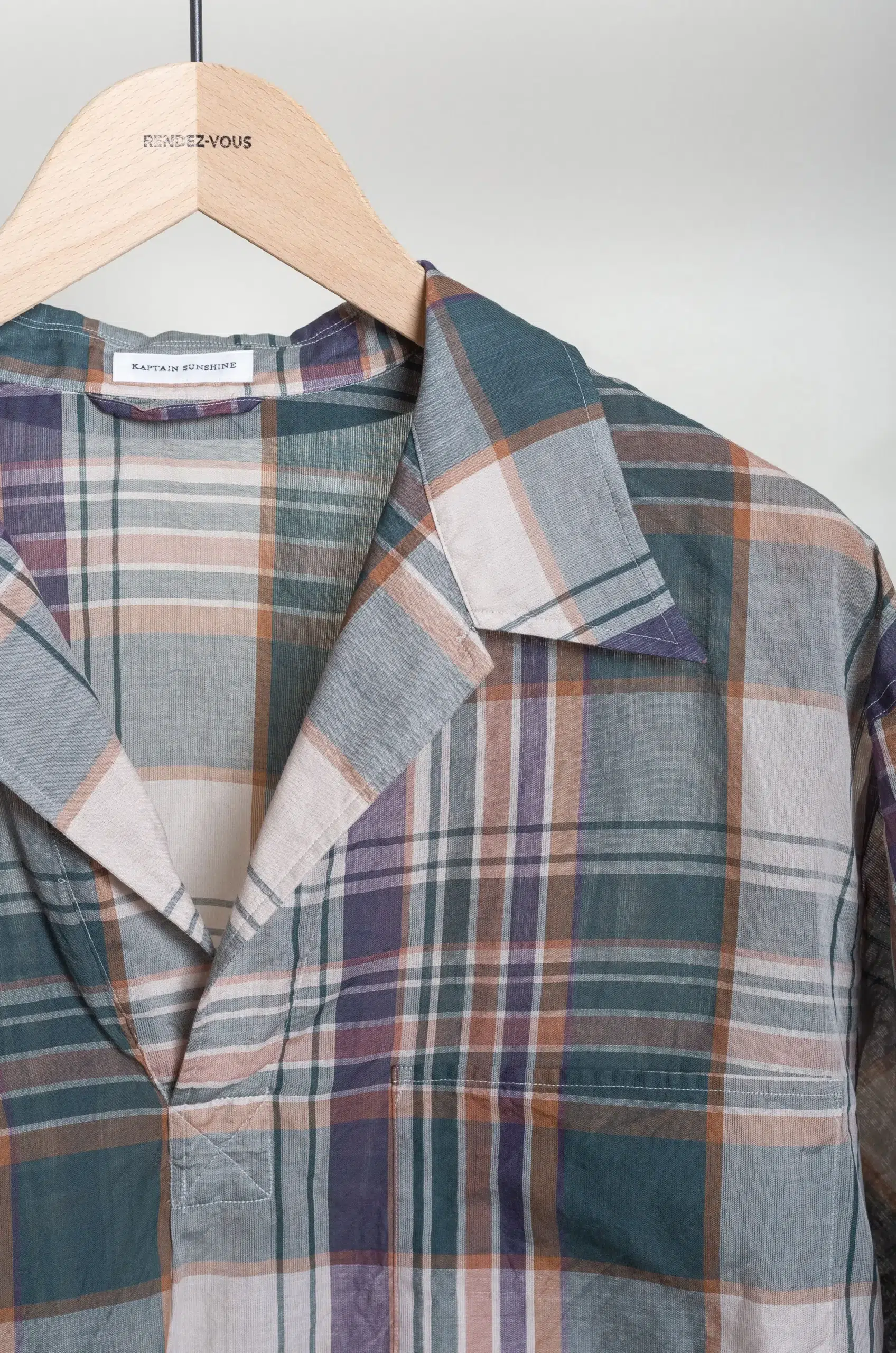 Kaptain Sunshine - MEN SHIRT KS26SSH16 - FOREST PLAID