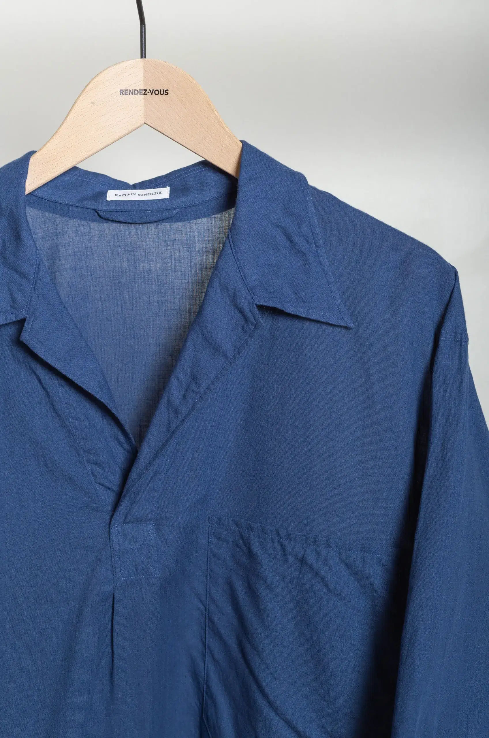 Kaptain Sunshine - MEN SHIRT KS26SSH19 - INDIGO