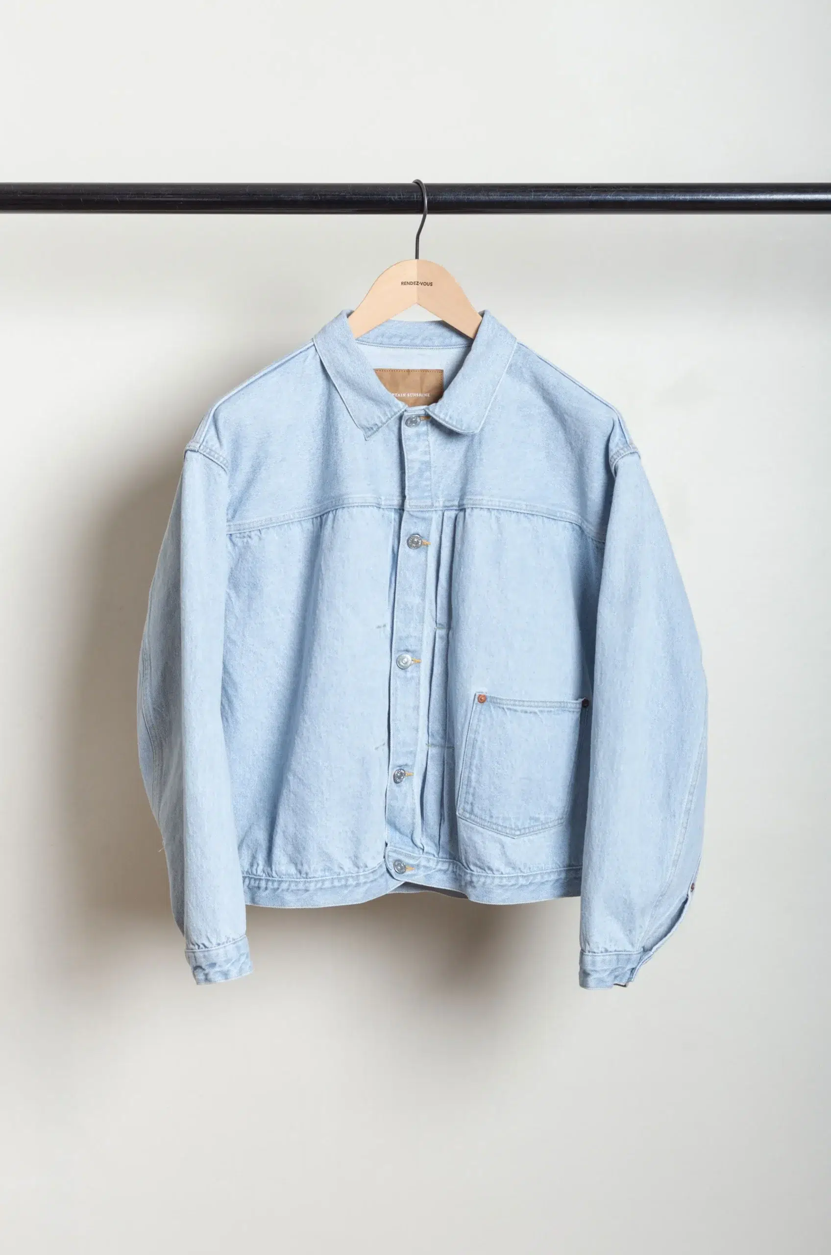 Kaptain Sunshine - MEN JACKET KS26SJK34 - INDIGO ICE WASH