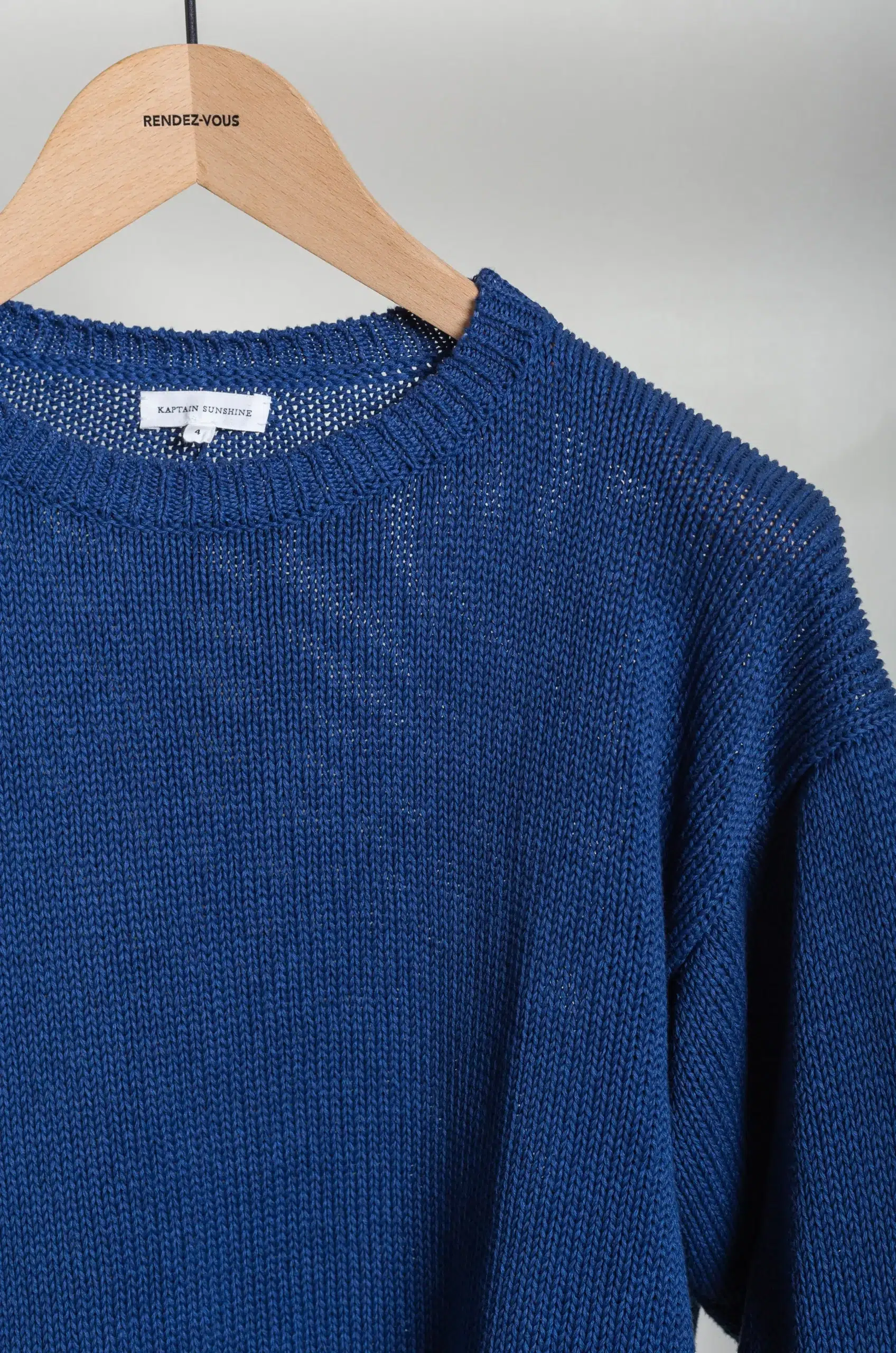 Kaptain Sunshine - MEN KNIT KS26SKN02 - INDIGO BLUE