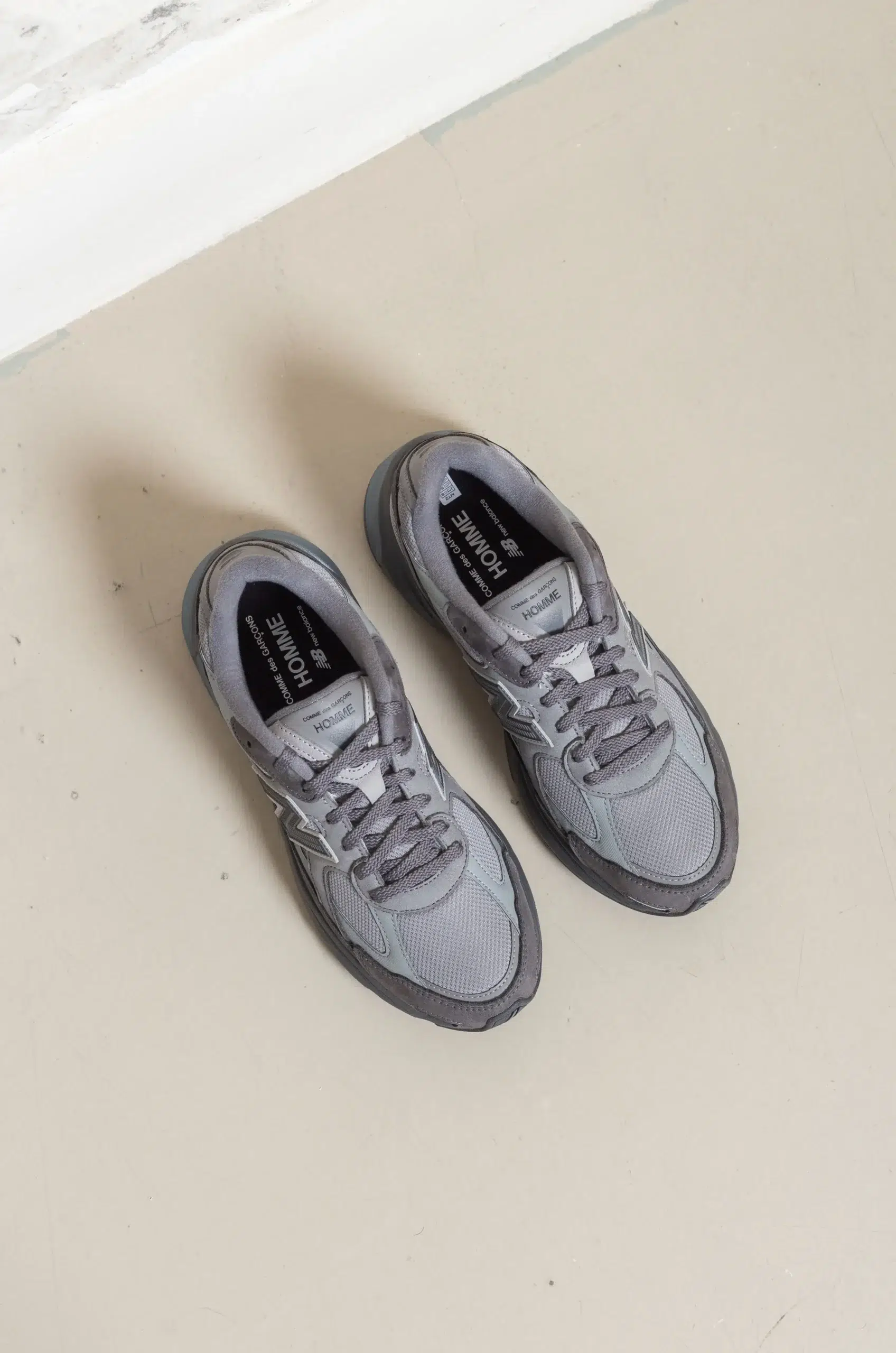 NEW BALANCE and Comme Des Garçons Homme - MENS SHOES HQ-K101-S26 - GREY