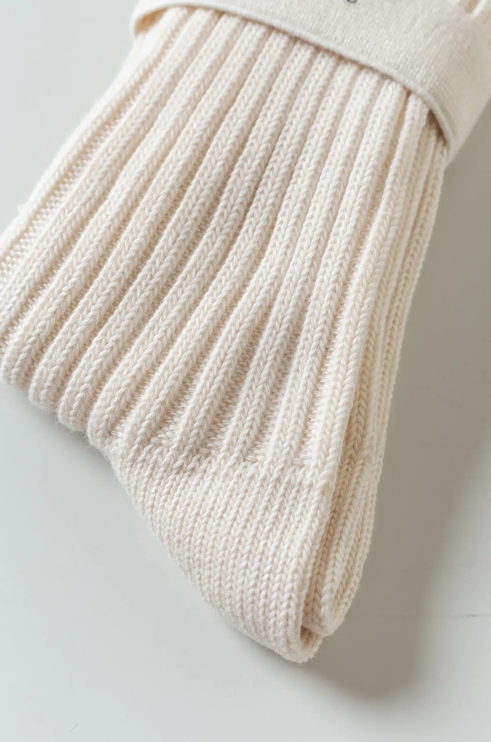 Still By Hand - GD07251 BMP cotton socks - OFF WHITE