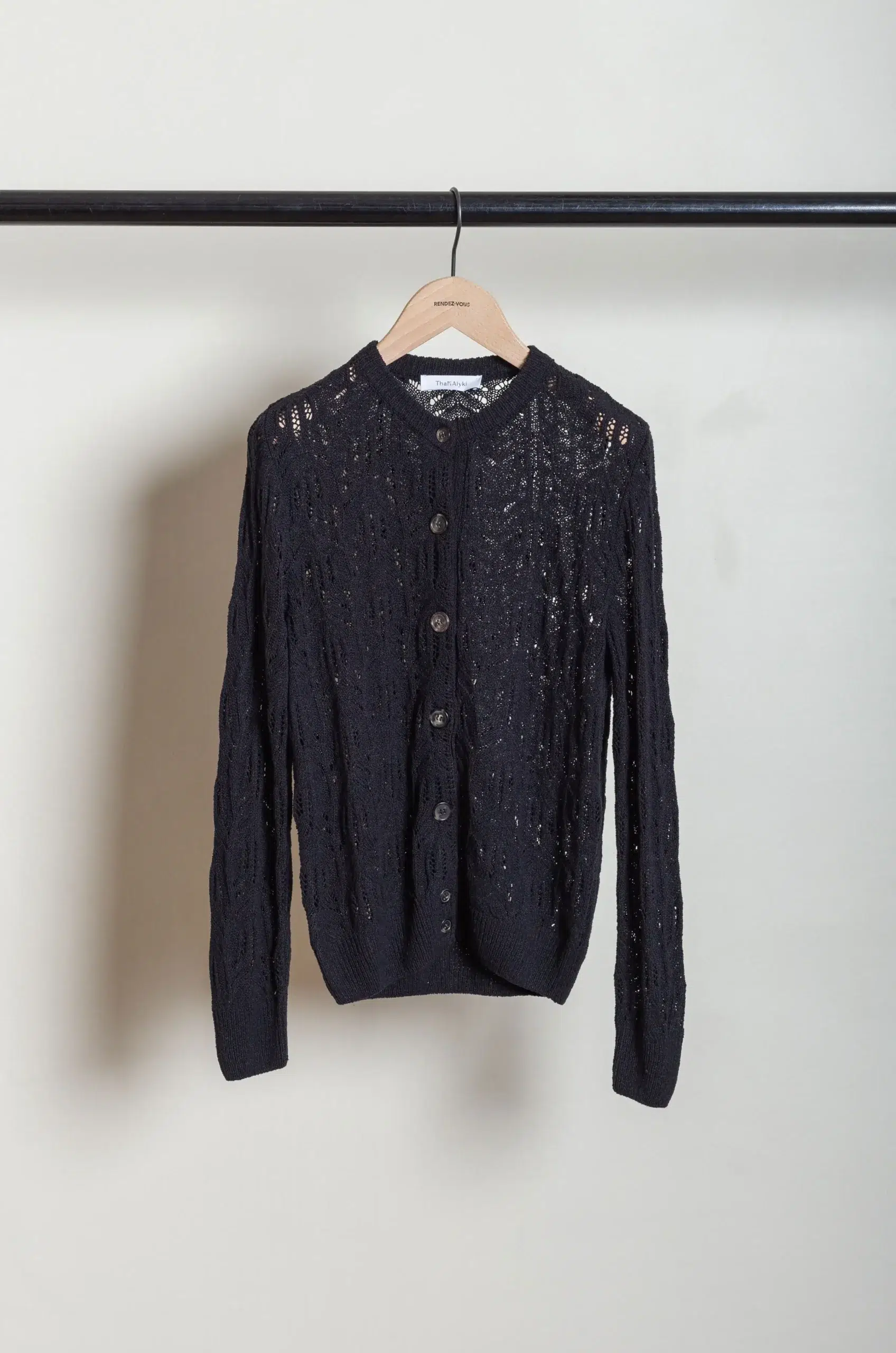 That's Alyki - KAIA KNITWEAR LM2105TU - Nero