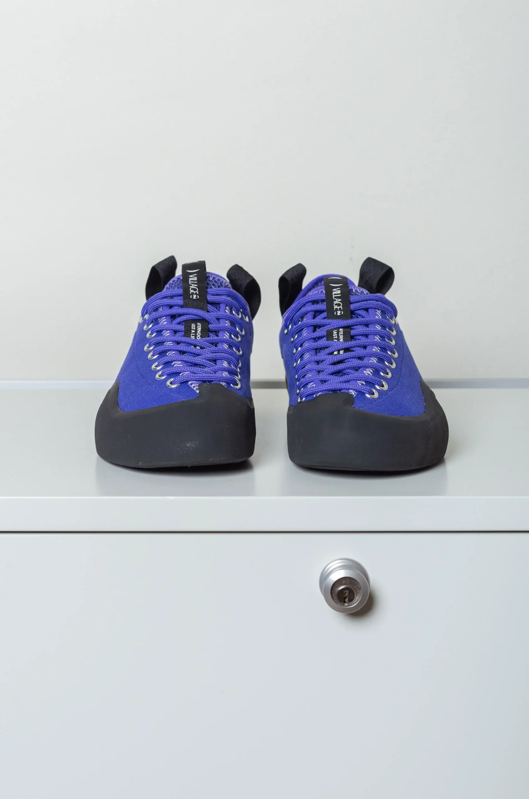 VILLAGE - 1 PM Shoes - Purple / Natural Black