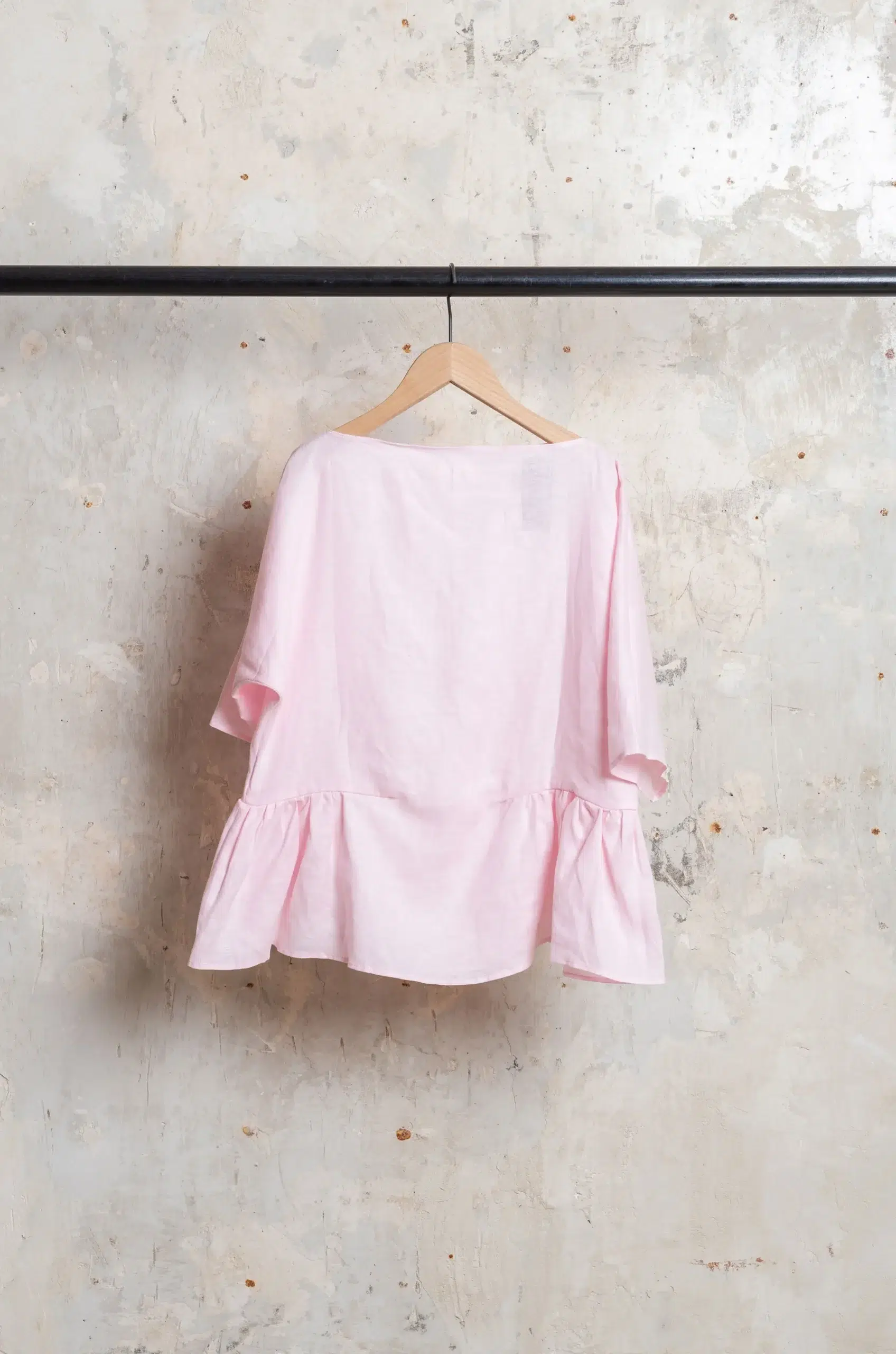 Whiteread - ZORBA GATHERED SIDE HEM TOP WR079-CA - CAMELLIA