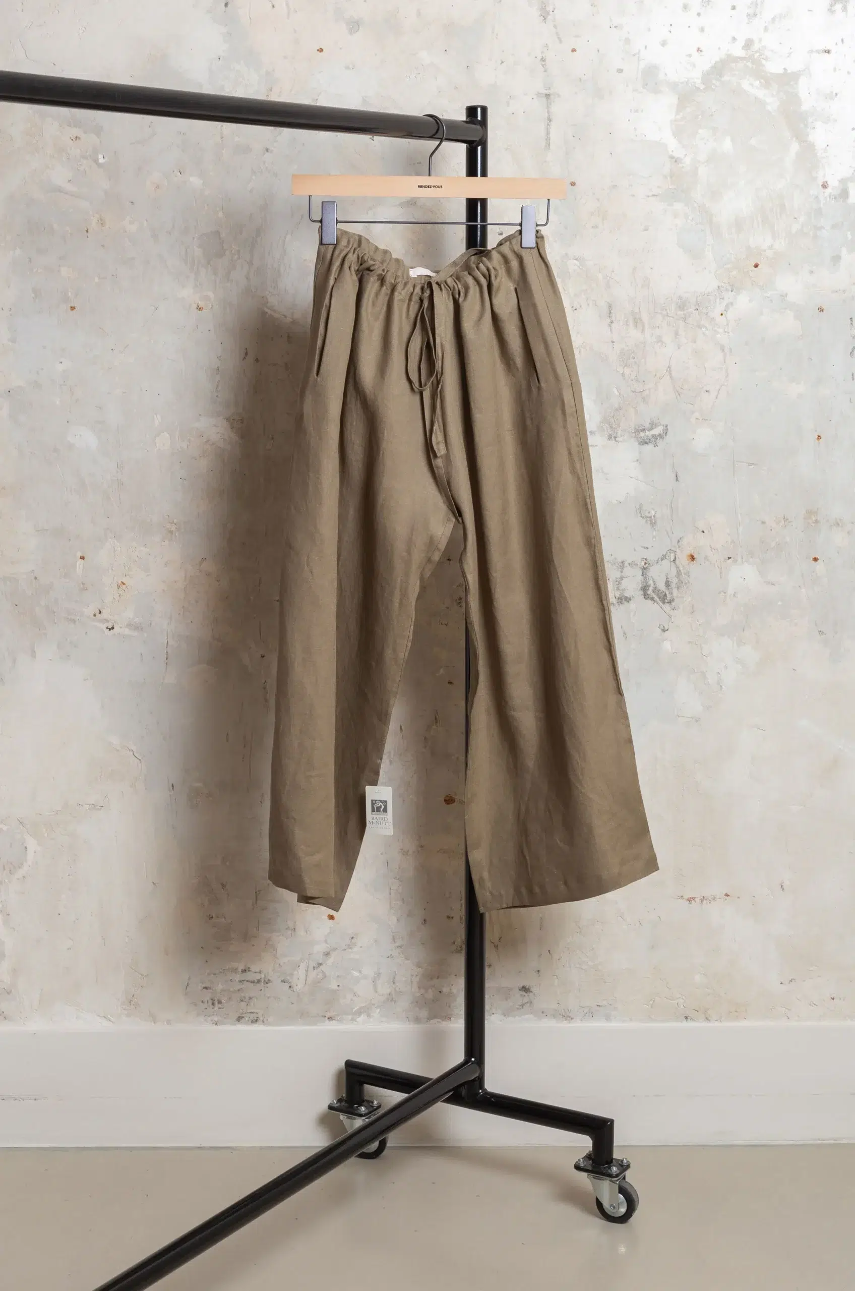 Whiteread - VESPER GATHERED TIE TROUSERS WR052-HE - HEATH