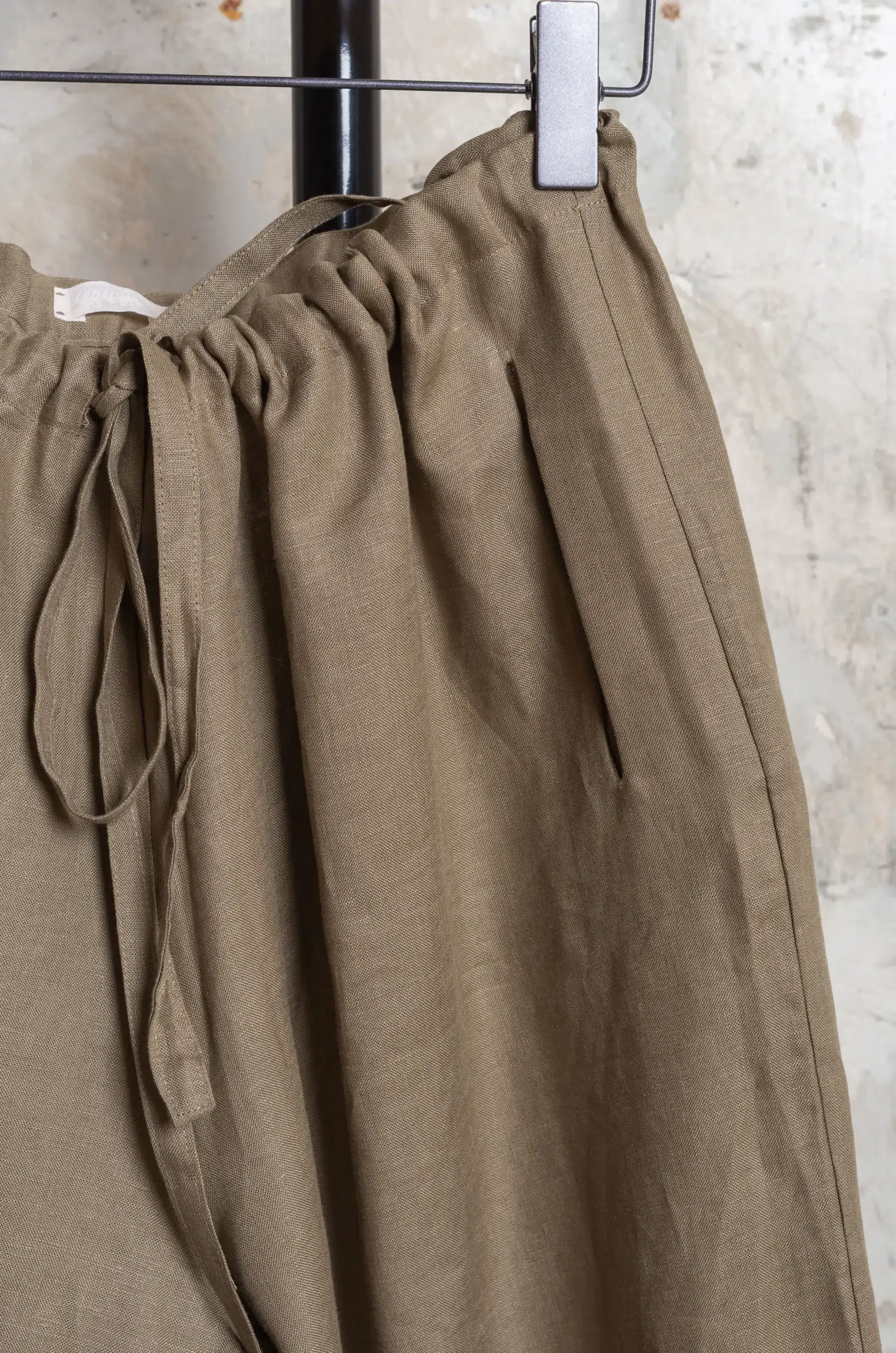 Whiteread - VESPER GATHERED TIE TROUSERS WR052-HE - HEATH