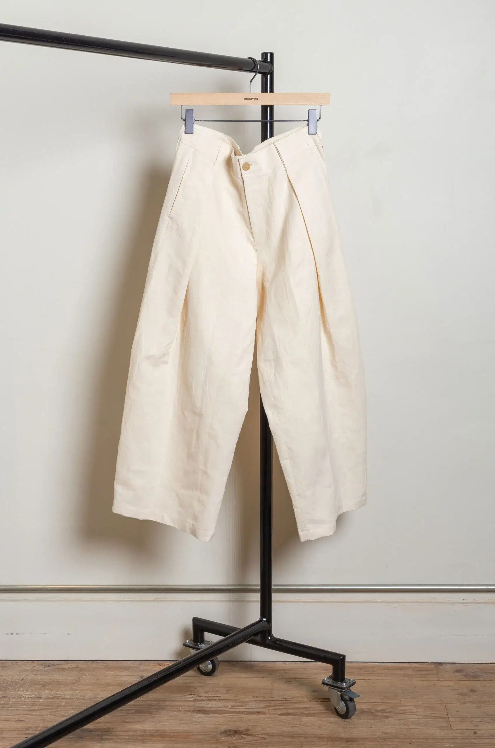 WRIGHT & DOYLE - KASSEL TROUSERS WD-155-AL - ALABASTER