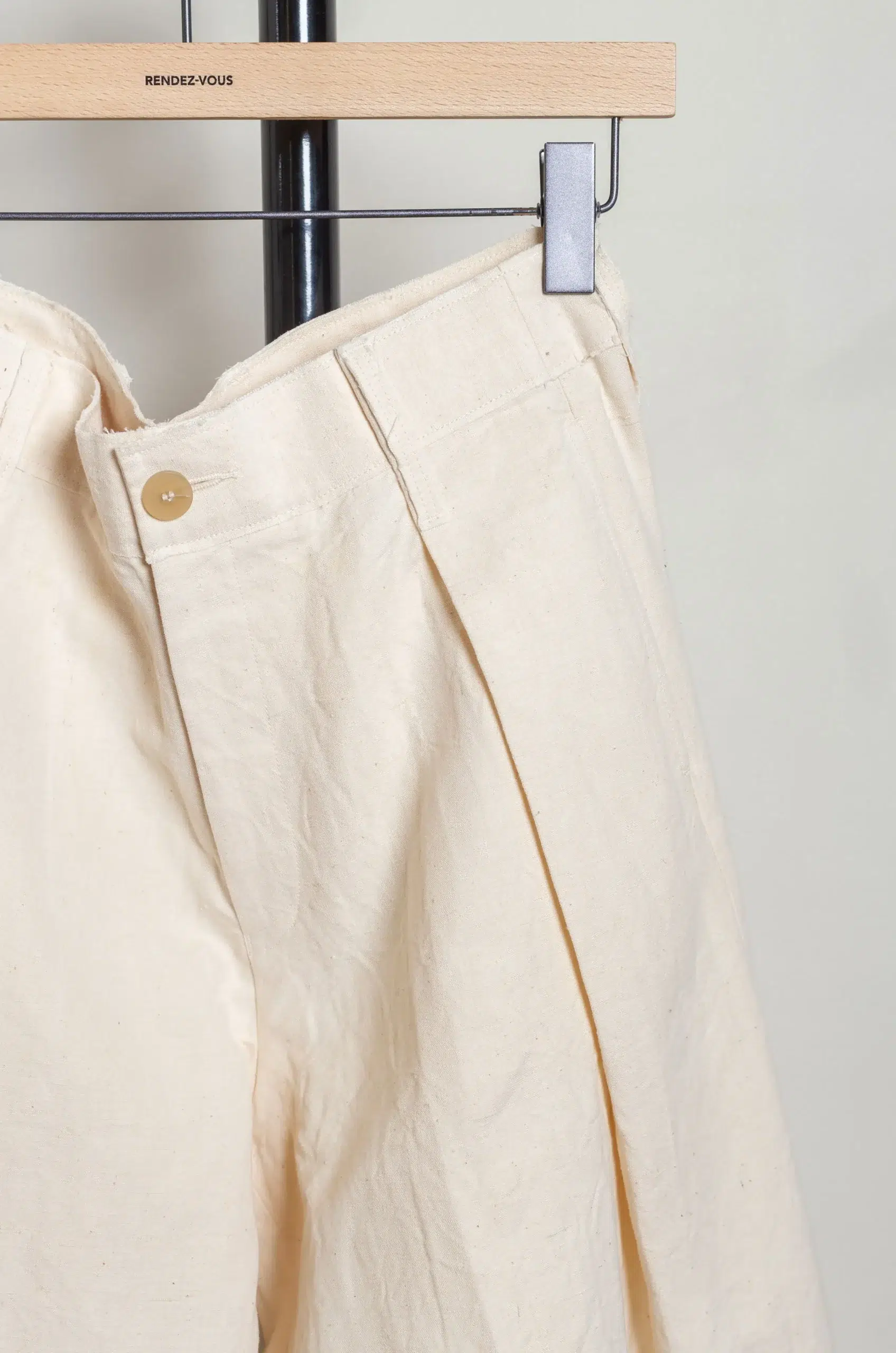 WRIGHT & DOYLE - KASSEL TROUSERS WD-155-AL - ALABASTER