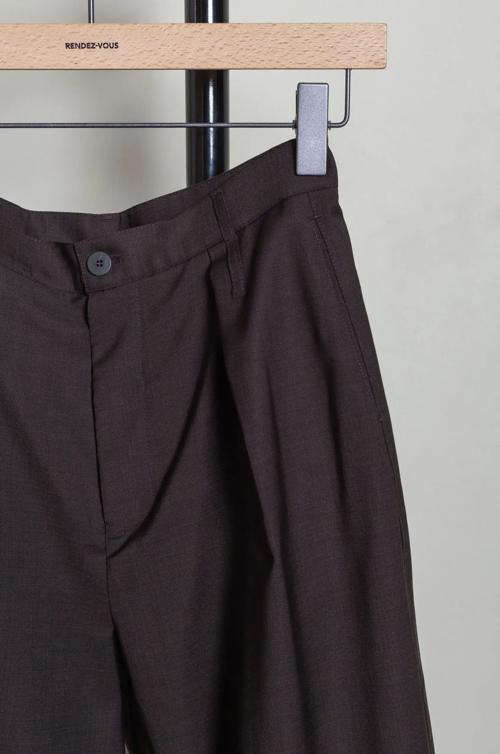 WRIGHT & DOYLE - LEEDEN TROUSERS WD-129-CCH - CACAO CHECK