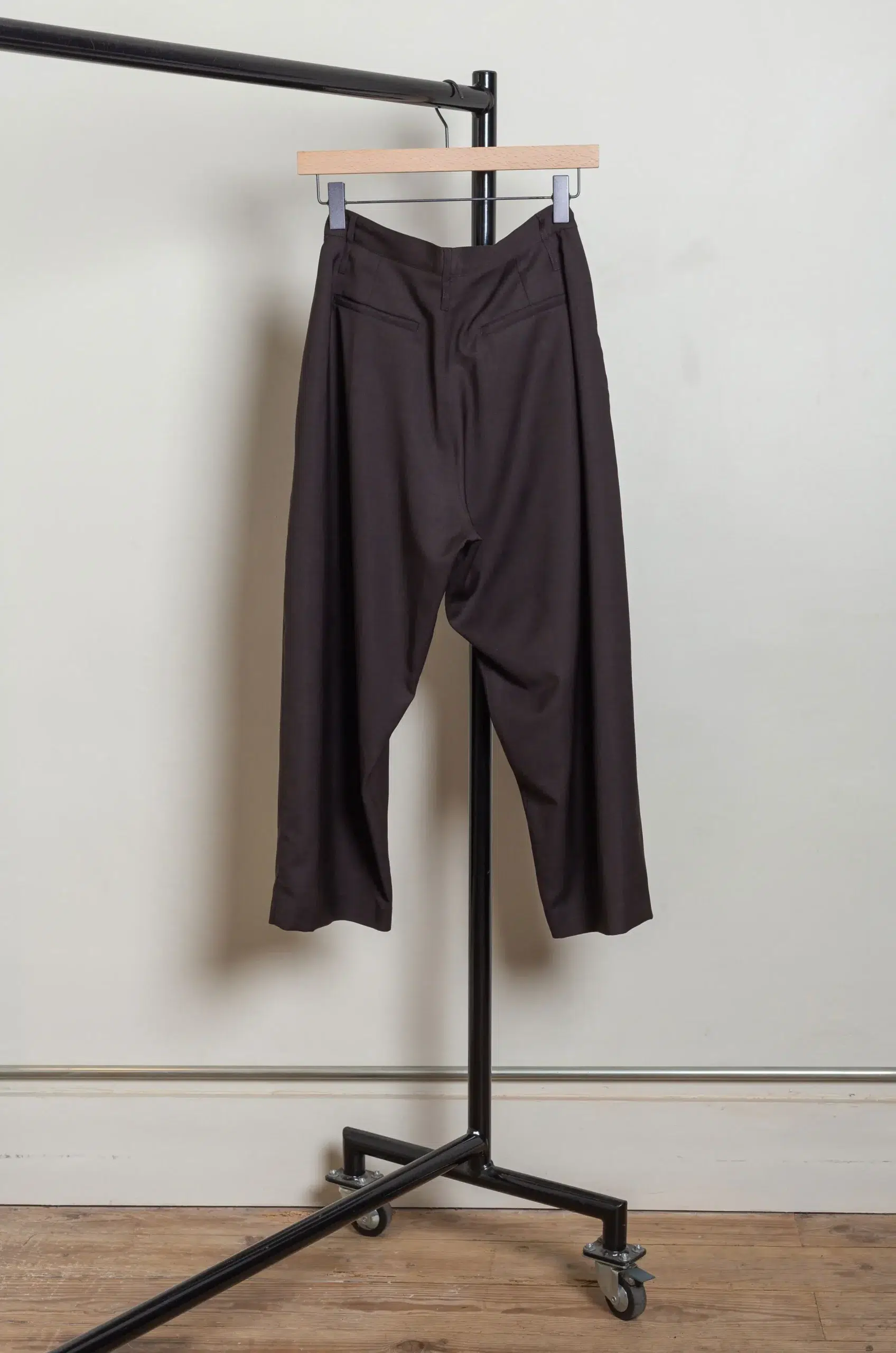 WRIGHT & DOYLE - LEEDEN TROUSERS WD-129-CCH - CACAO CHECK