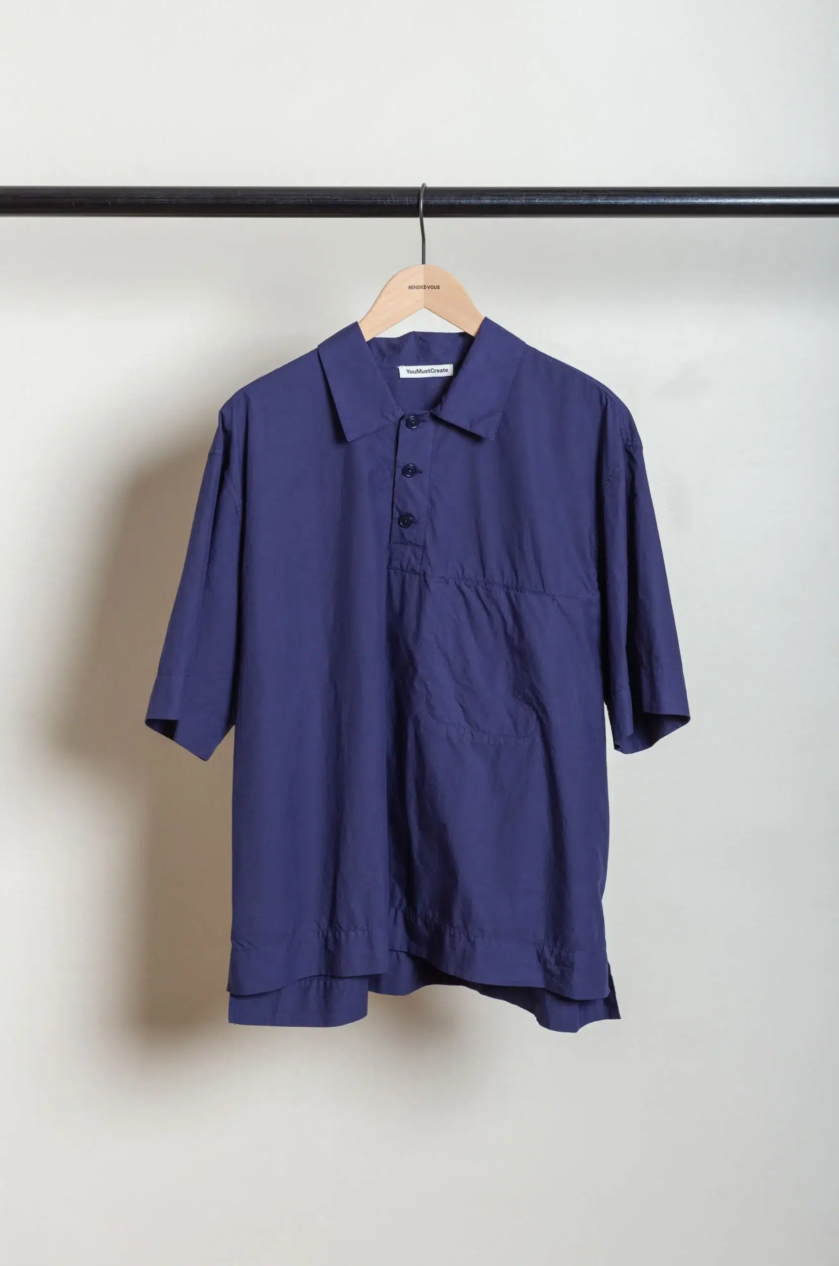 YouMustCreate - WOMEN U2AAD TCR POLO SHIRT - BLUE