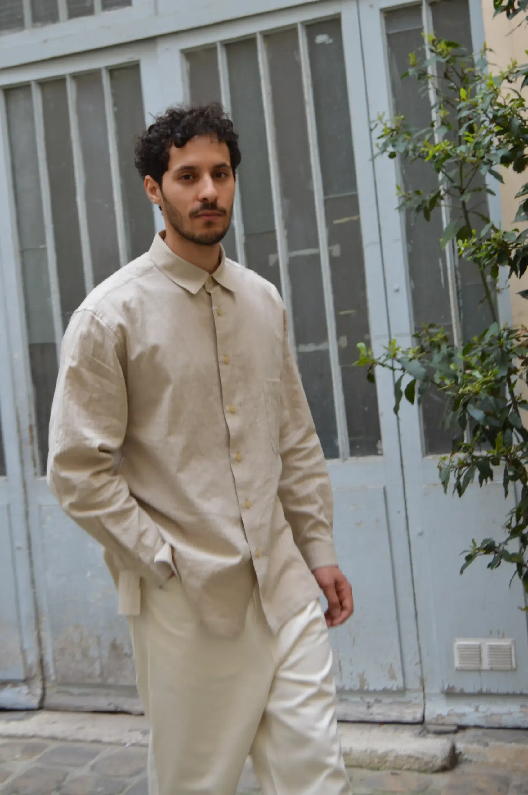 RDV O Globe - AGNIS SHIRT 261CH001 - BEIGE