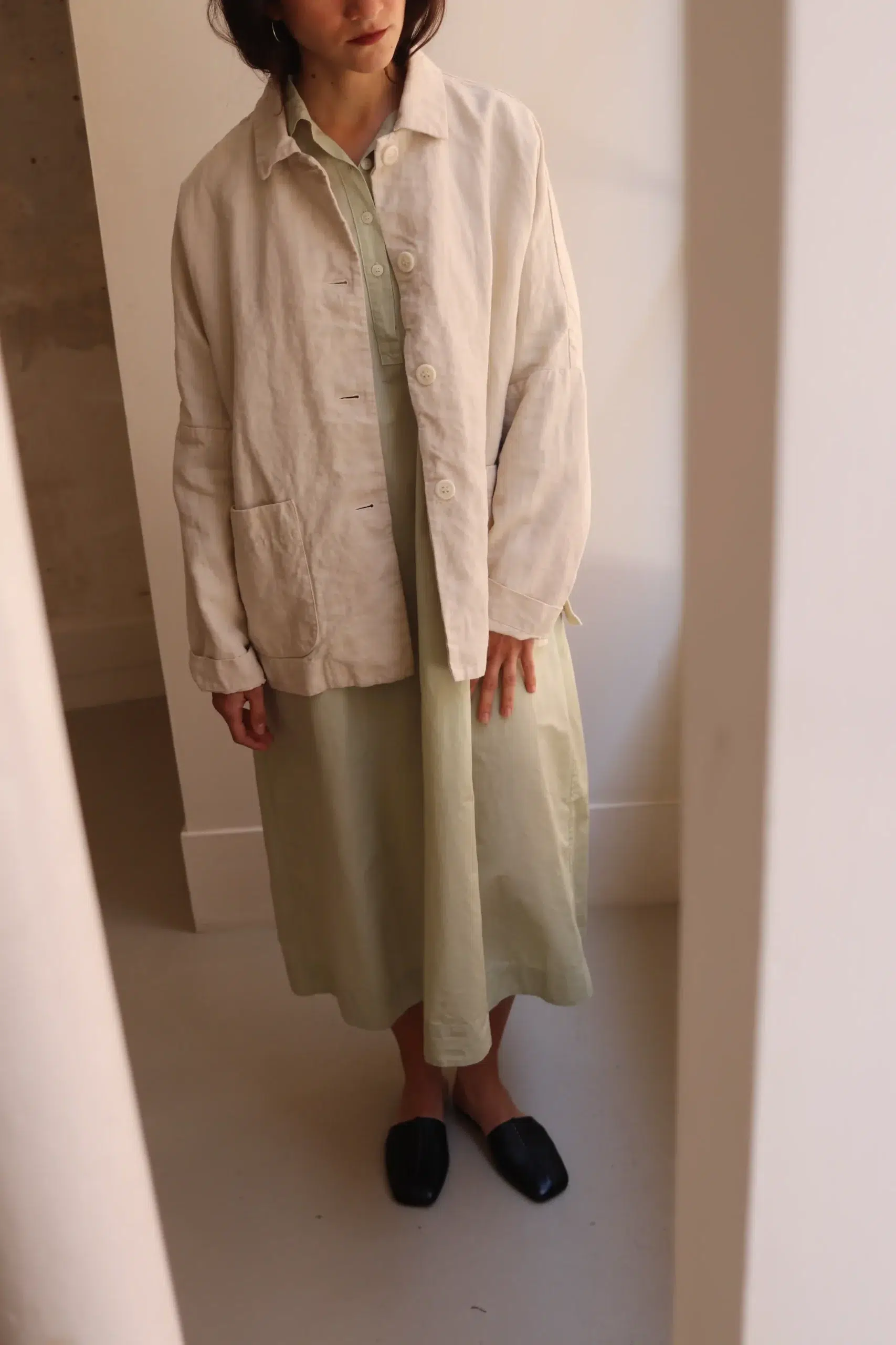 Casey Casey Orsan - RER JACKET ORFV018 - IVORY