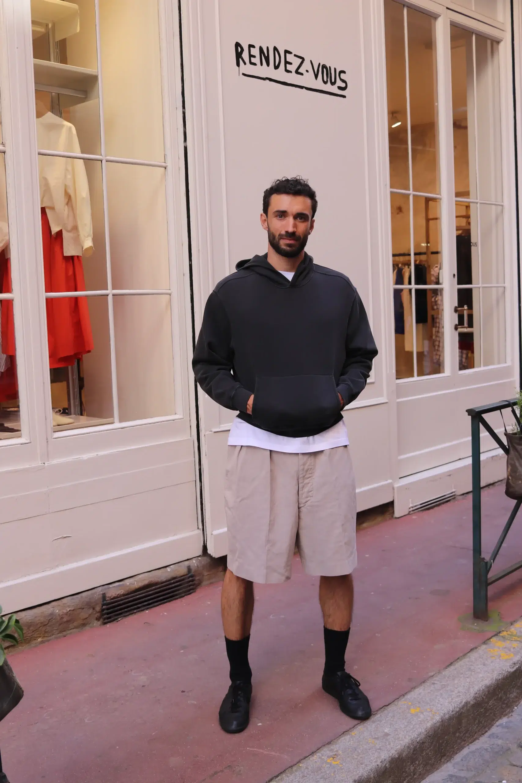 Lady White - MINI HOODIE - PIGMENT CHARCOAL