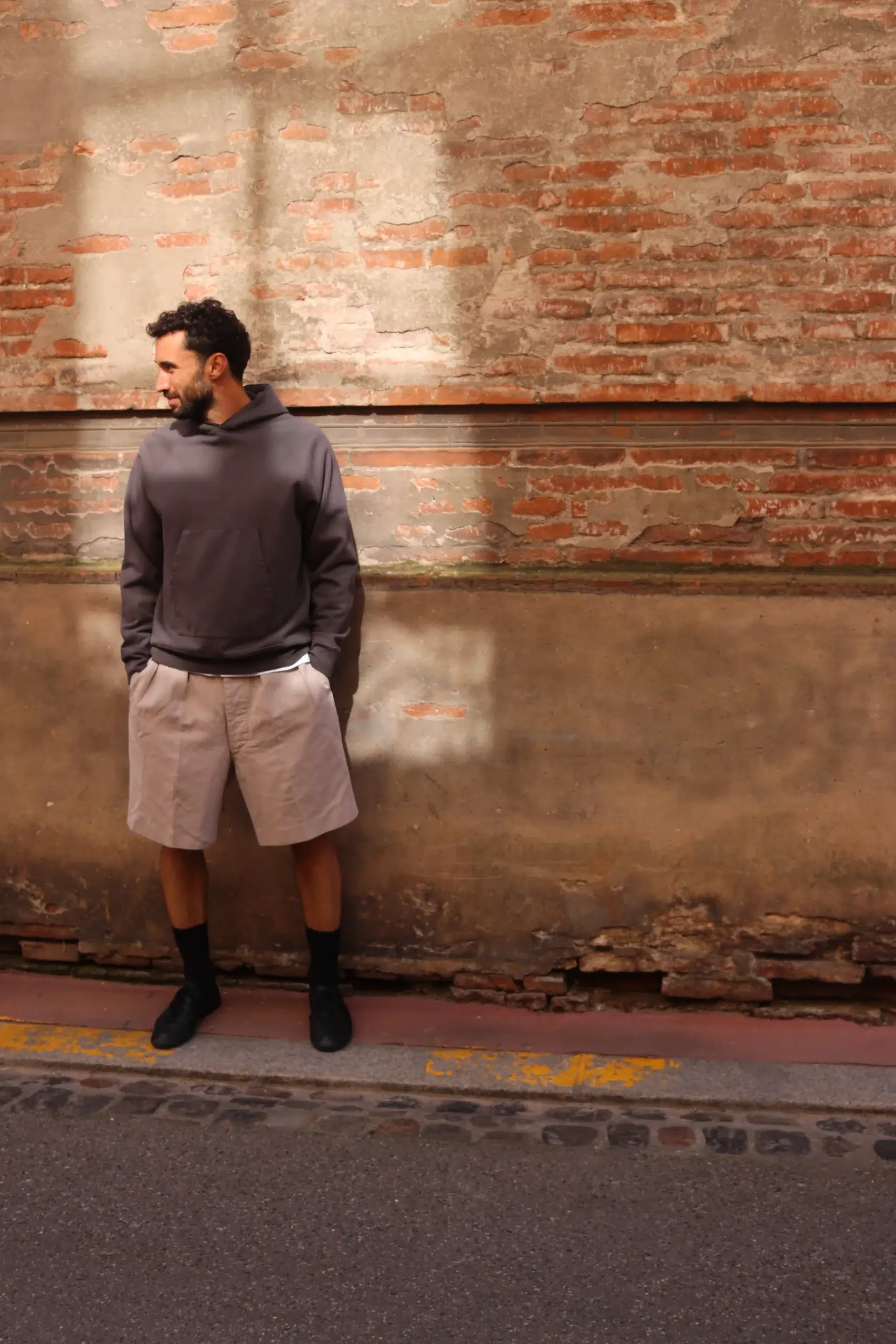 Lady White - SUPER WEIGHTED HOODIE - TIMBER