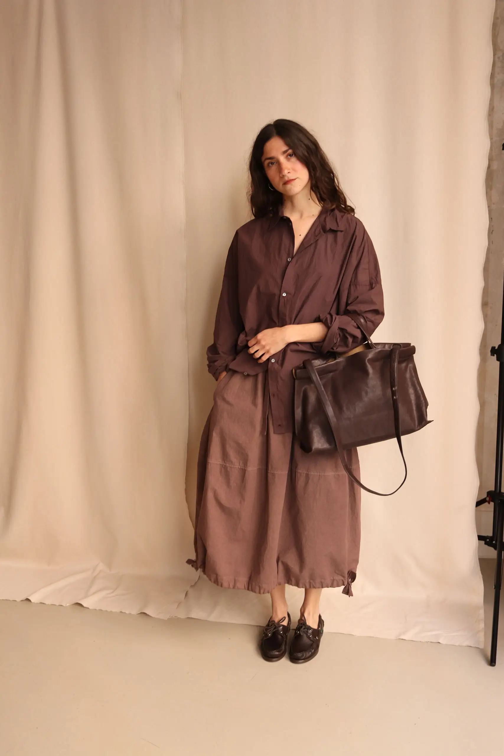 Album Di Famiglia - BALLOON SKIRT CC - MAUVE