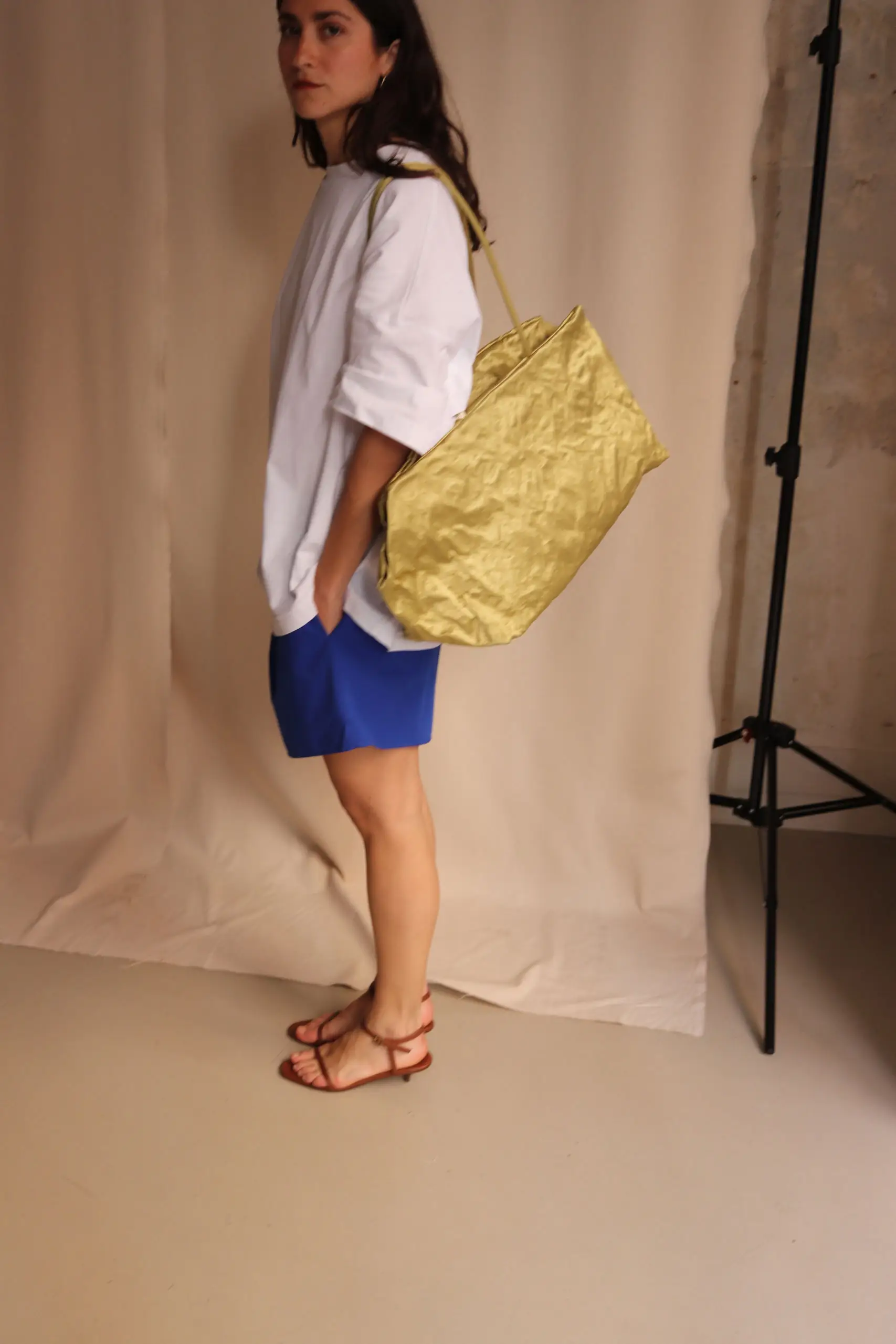 Maud Vanden Beussche - Oversize Tee Short Sleeves - Optic White