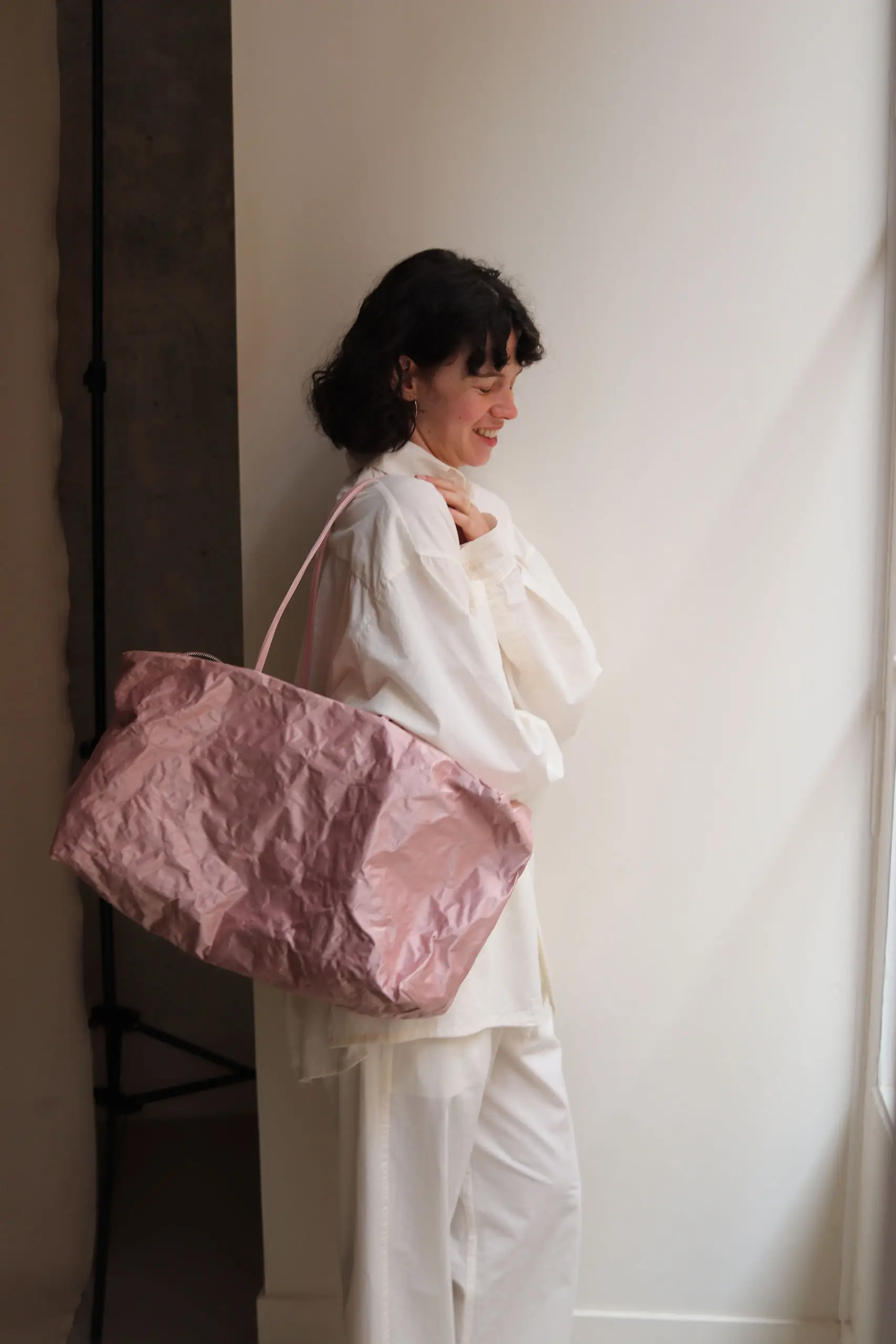 Zilla - SATIN DUFFLE BAG - PALE