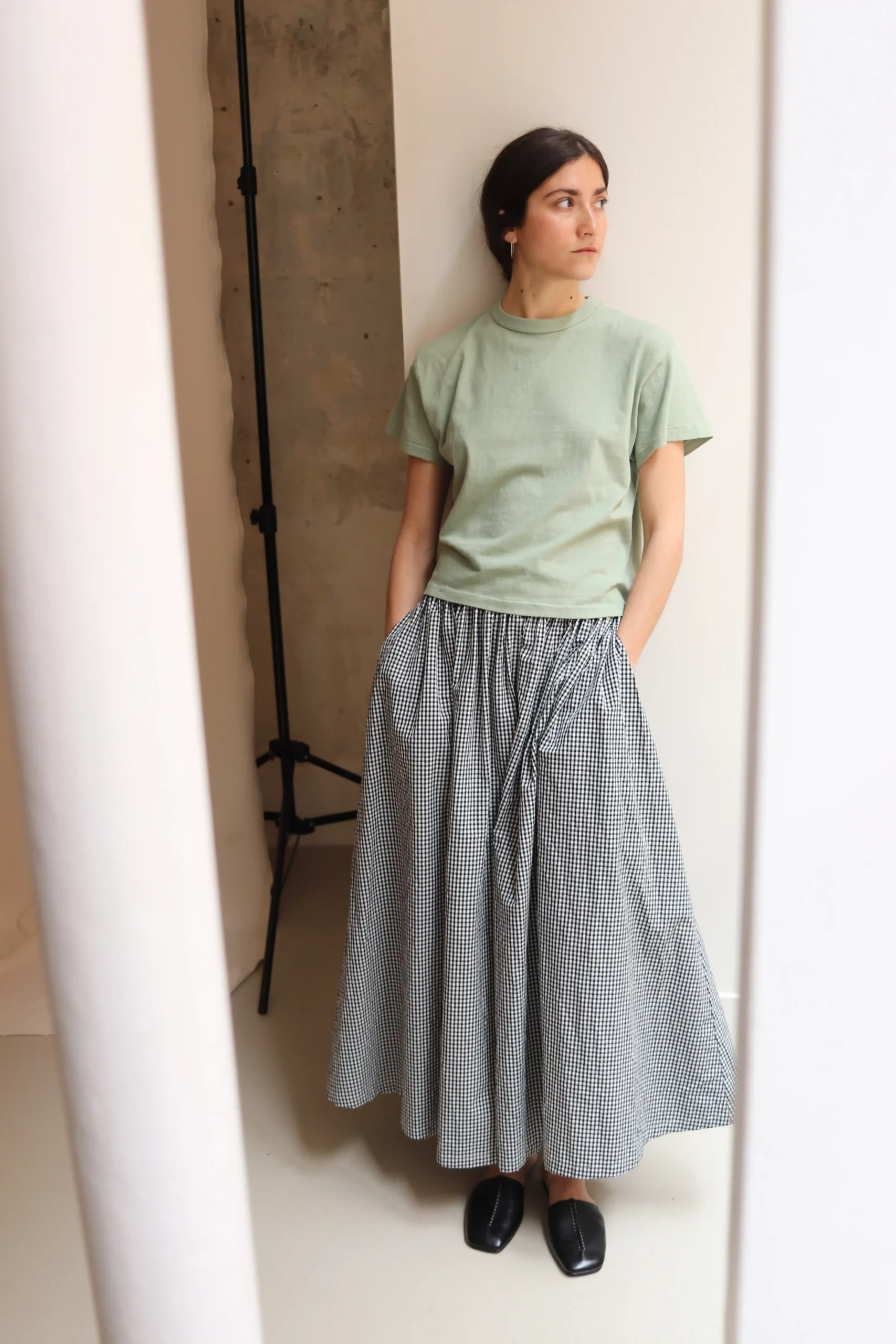 Sunray - Women's Hi'aka SS T-Shirt Ochiwata Recycled Cotton - Green Bay