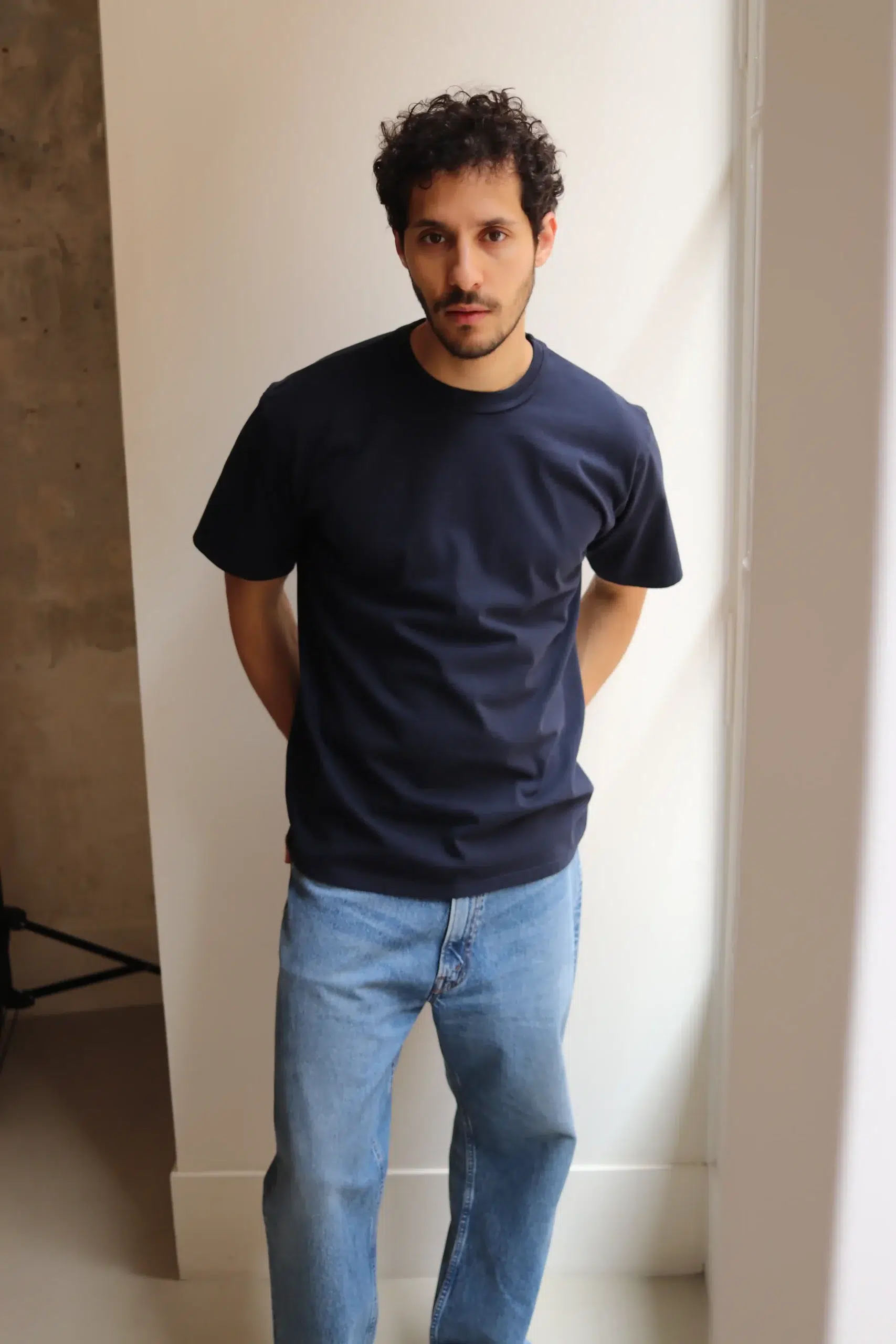 Sunray - Men Makaha SS T-Shirt - Dark Navy